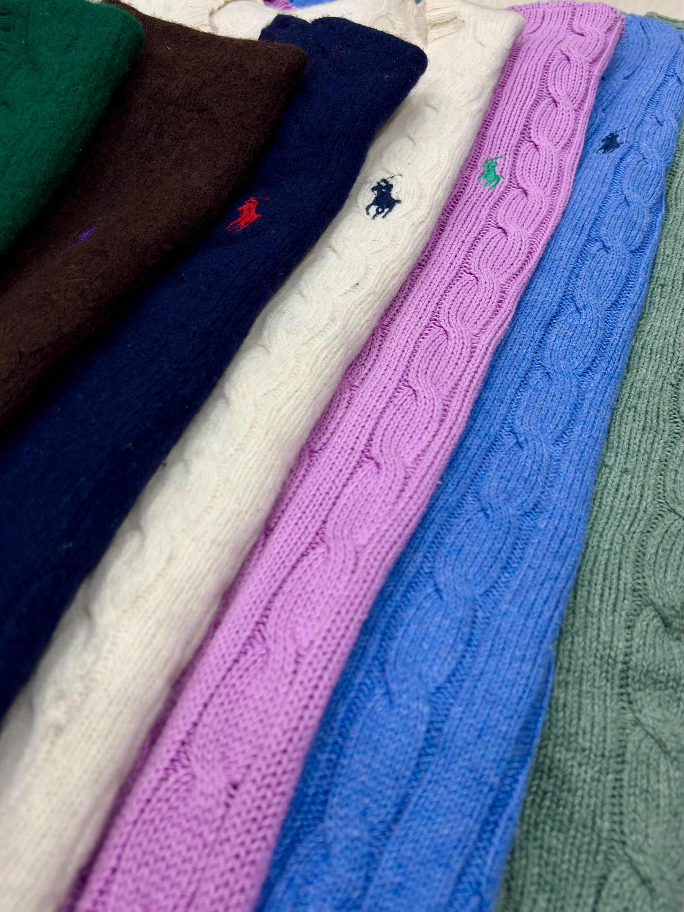 Ralph Lauren Cable Knitwear