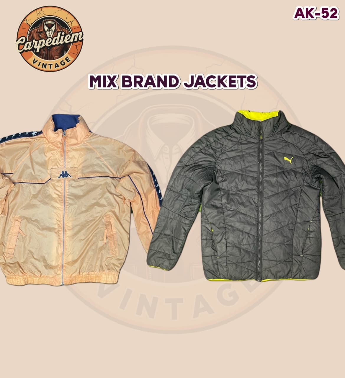 Mix Brand Vestes en nylon Ak-52
