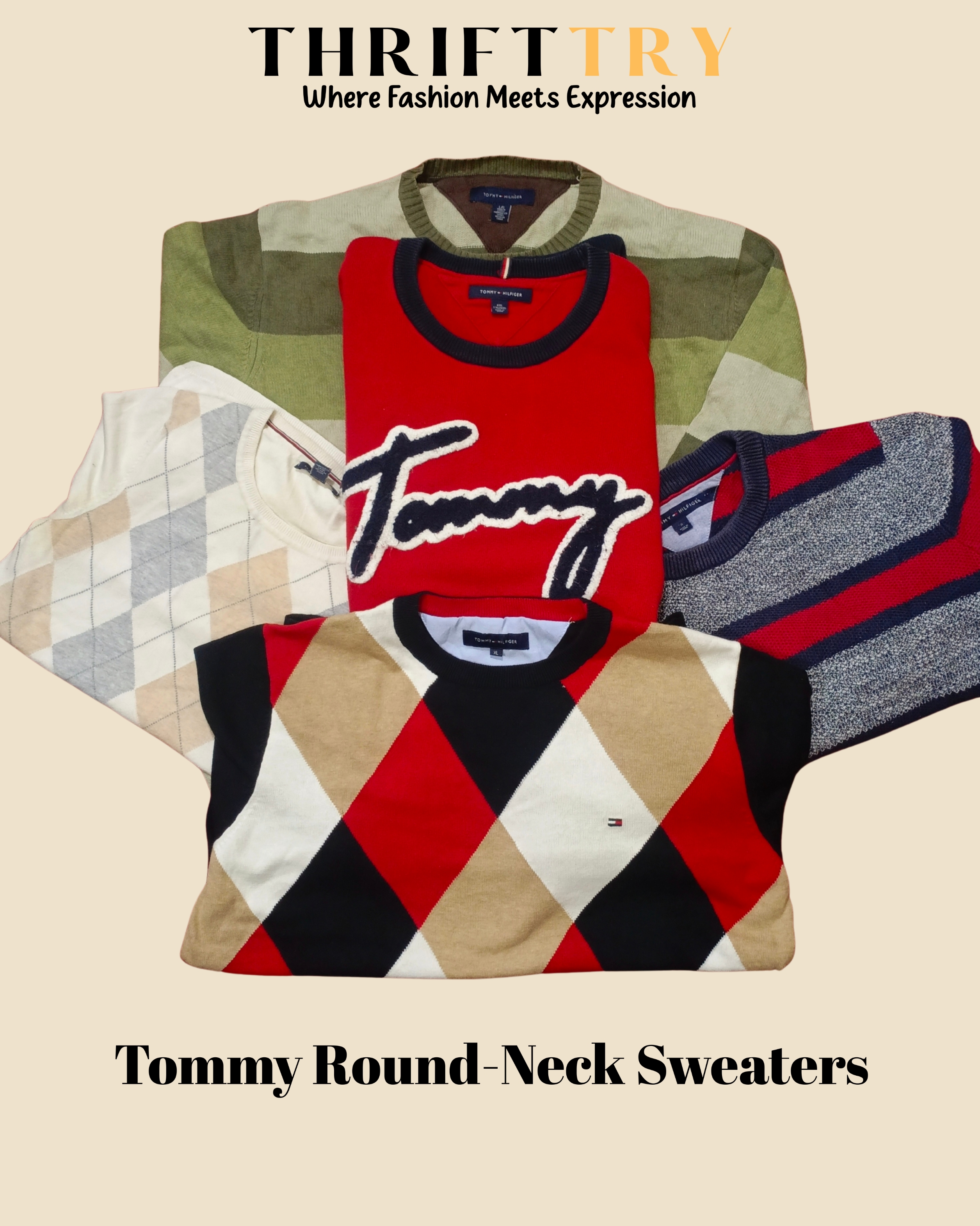 Pulls à col rond Tommy Hilfiger