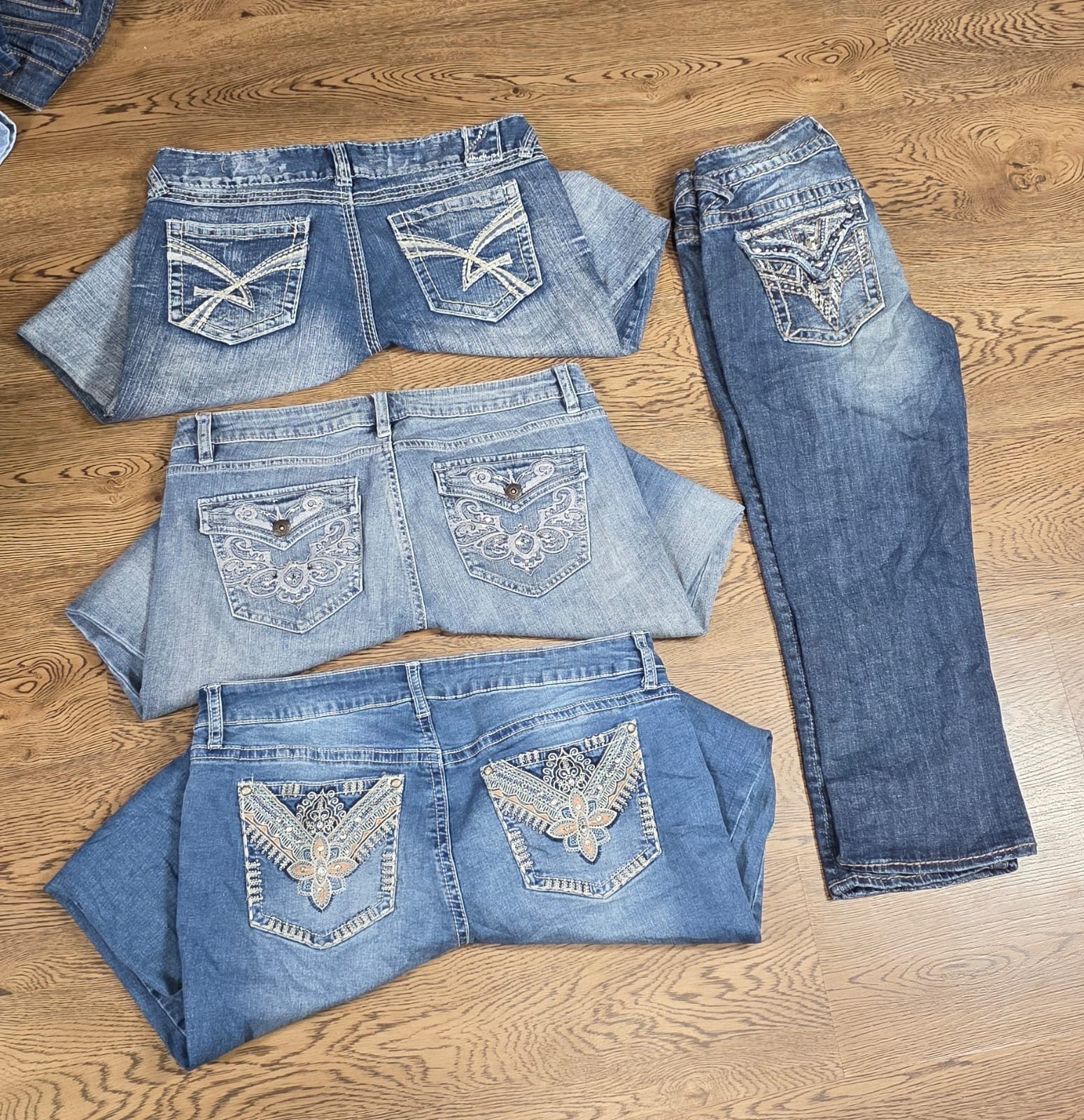 Y2k capri jeans (166281)