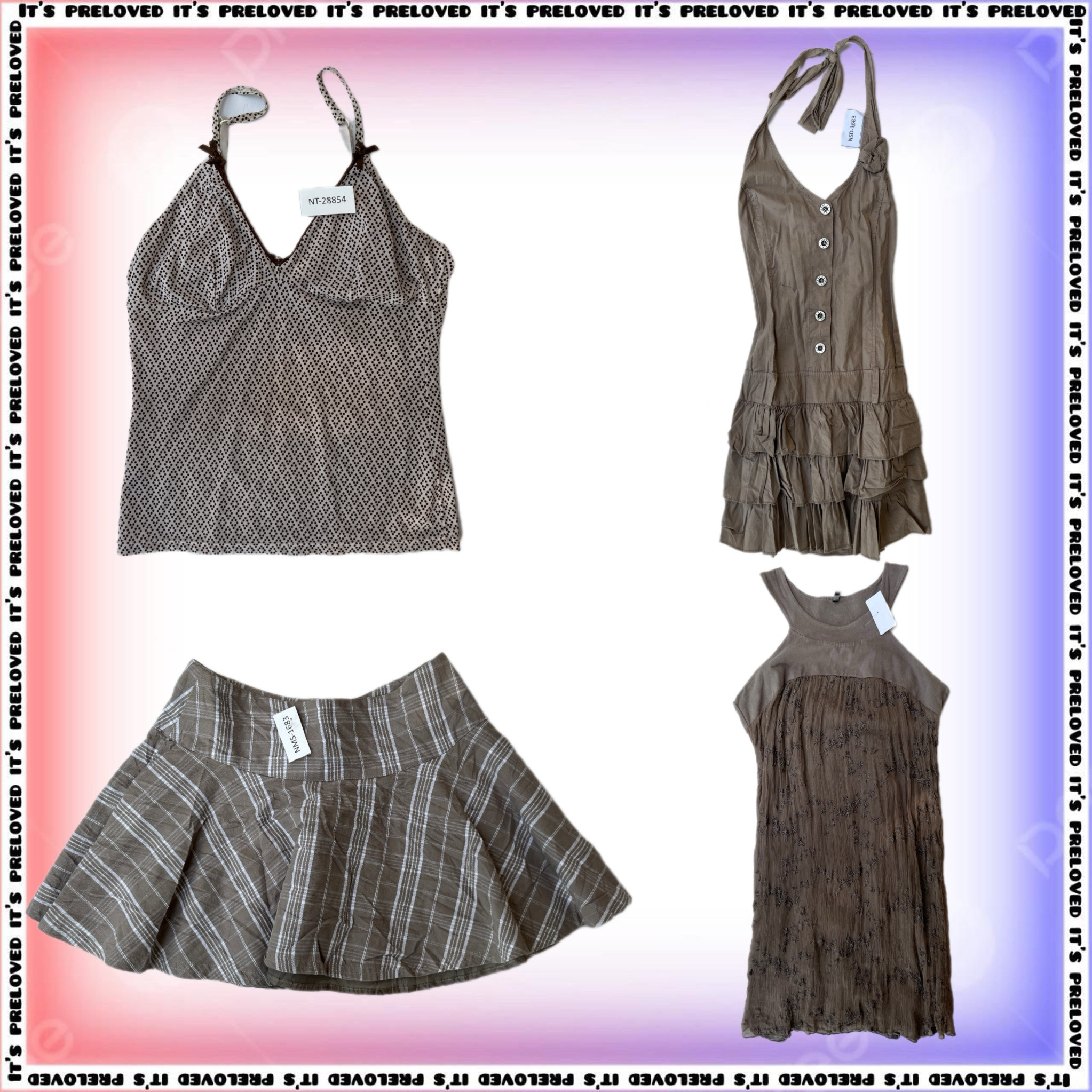 It-Girl Airport Fits - tops, faldas y vestidos (SS-1514)