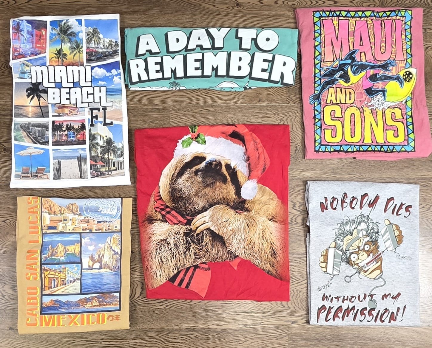 Berühmte bedruckte T-Shirts (8)