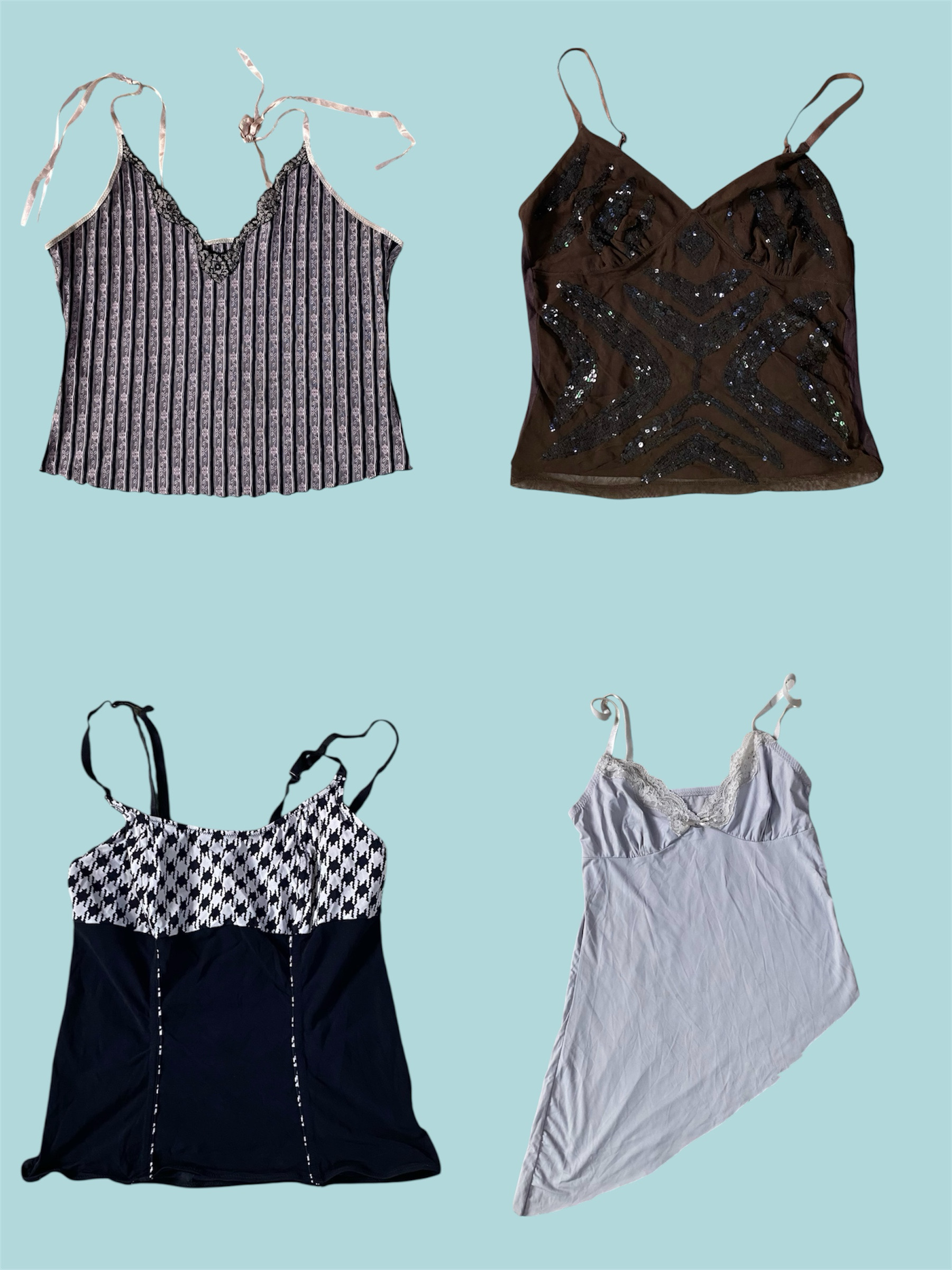 Y2K NYC IT Girls camisole(TS:1249)