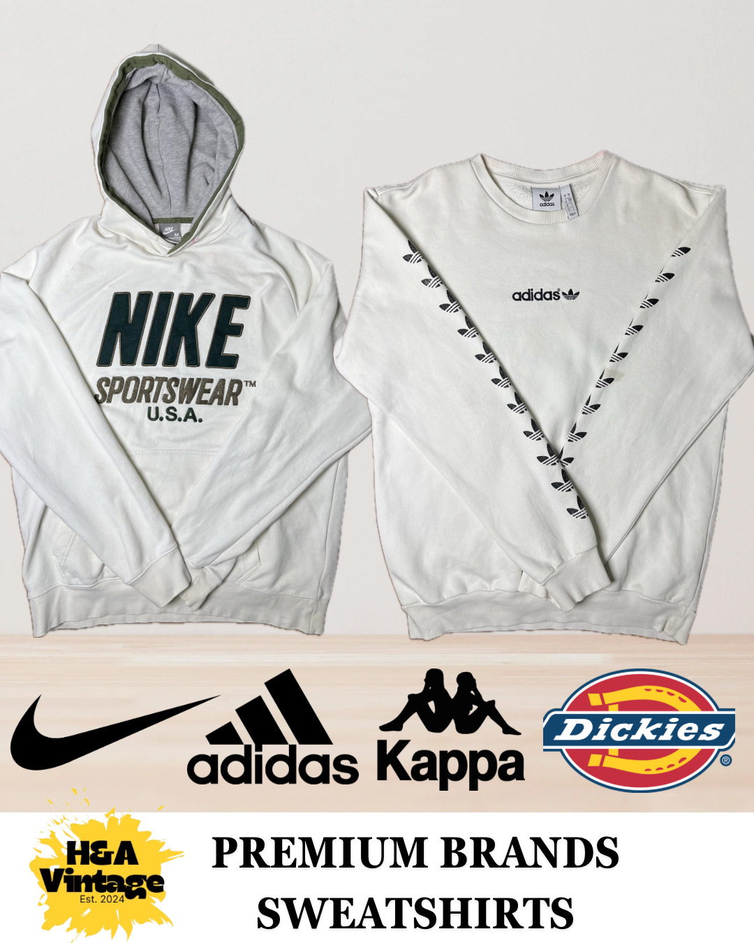 Nike Adidas Sweatshirts