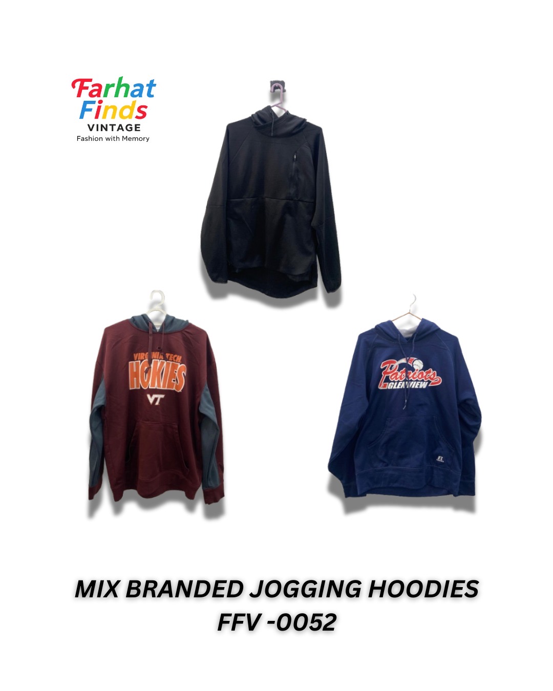 FFV 0052 - Mix Branded Jogging Hoodies