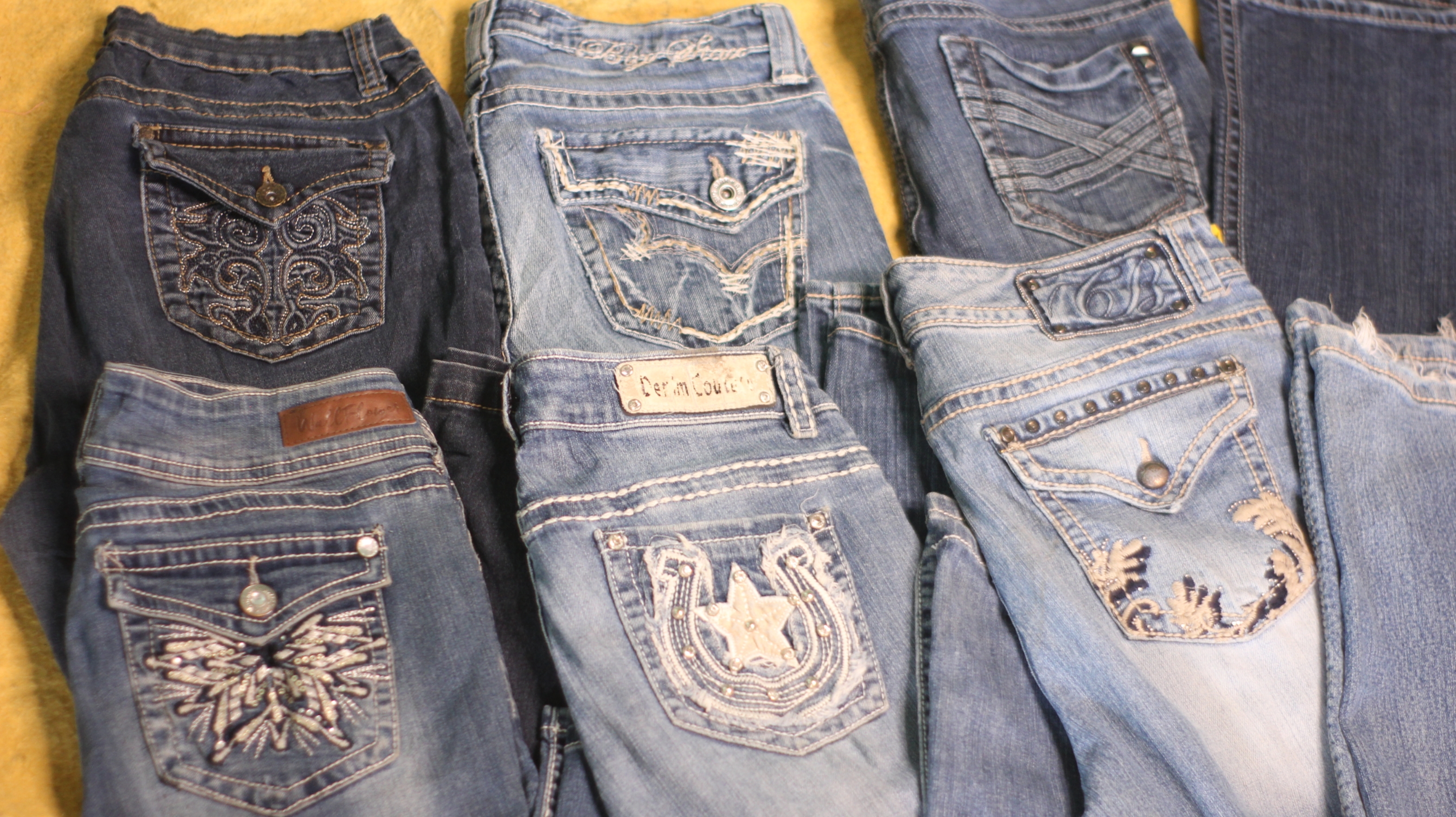 Ladies y2k flare jeans