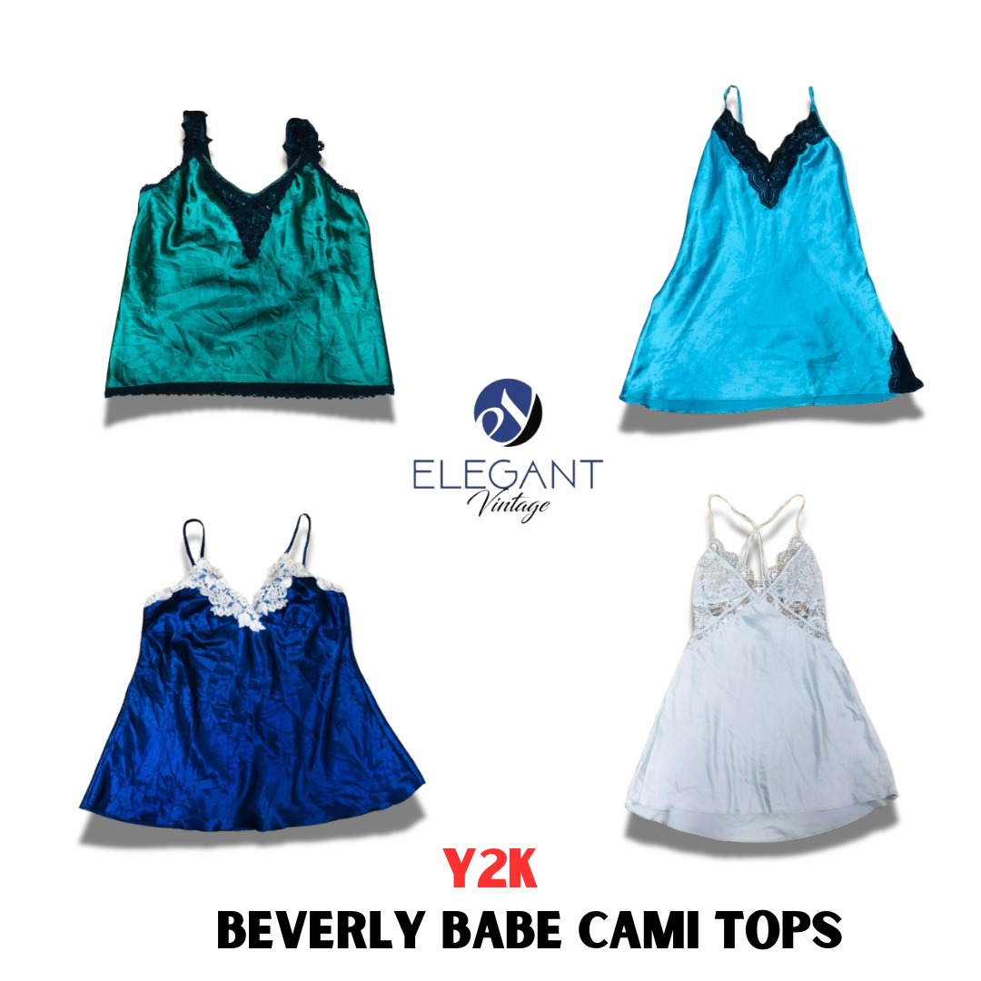 Y2K Beverly Babe Cami Tops - EV1122