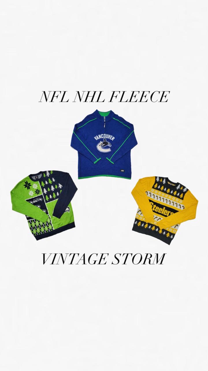 JAQUETAS DE FLEECE NFL NHL