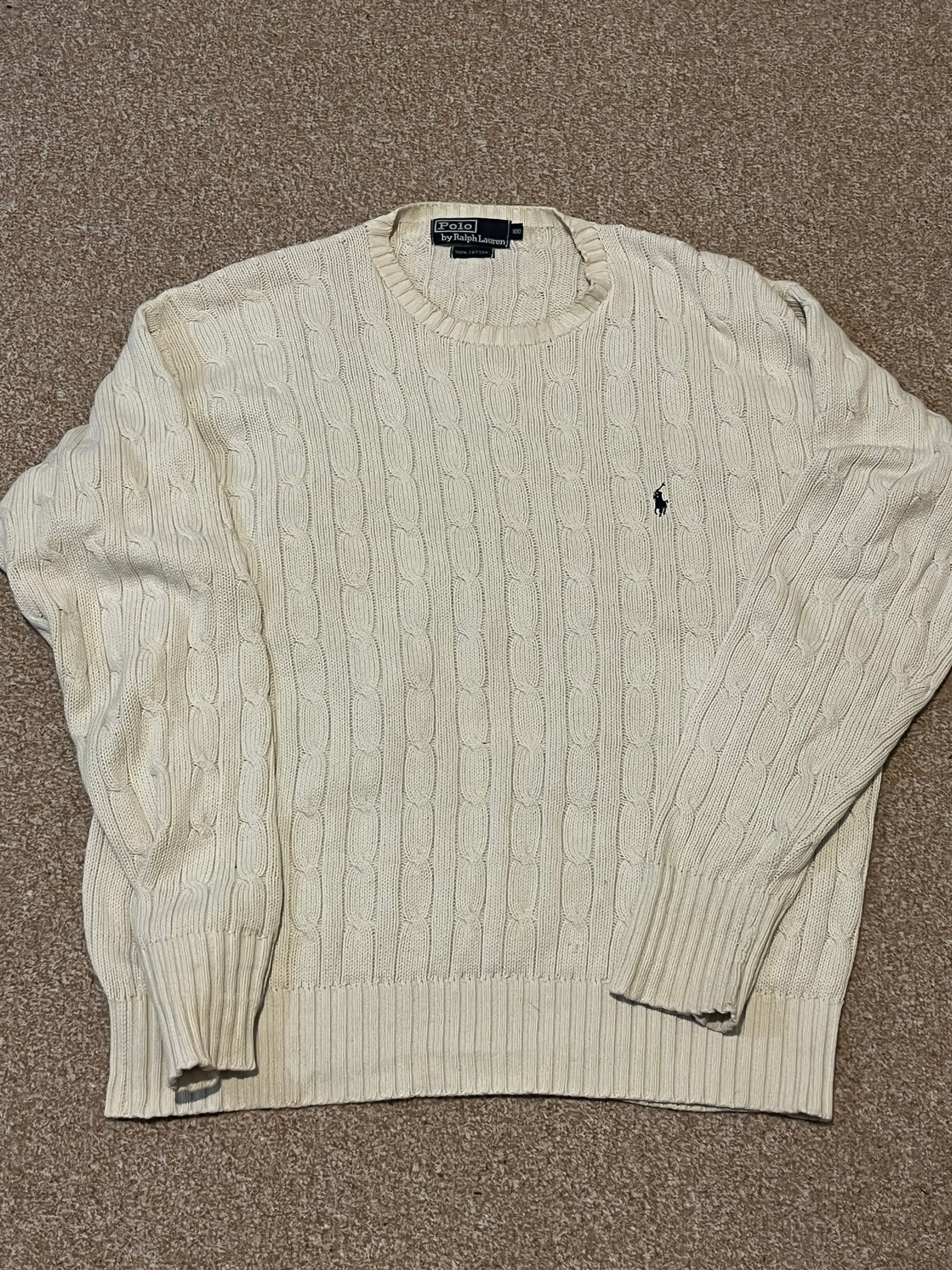 Ralph Lauren cable knit