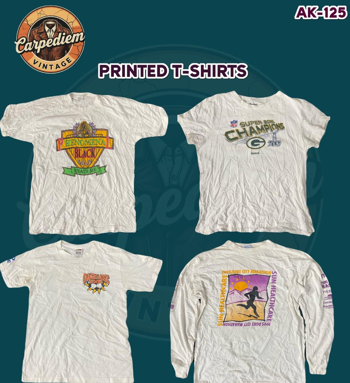 Camisetas impressas Ak-125