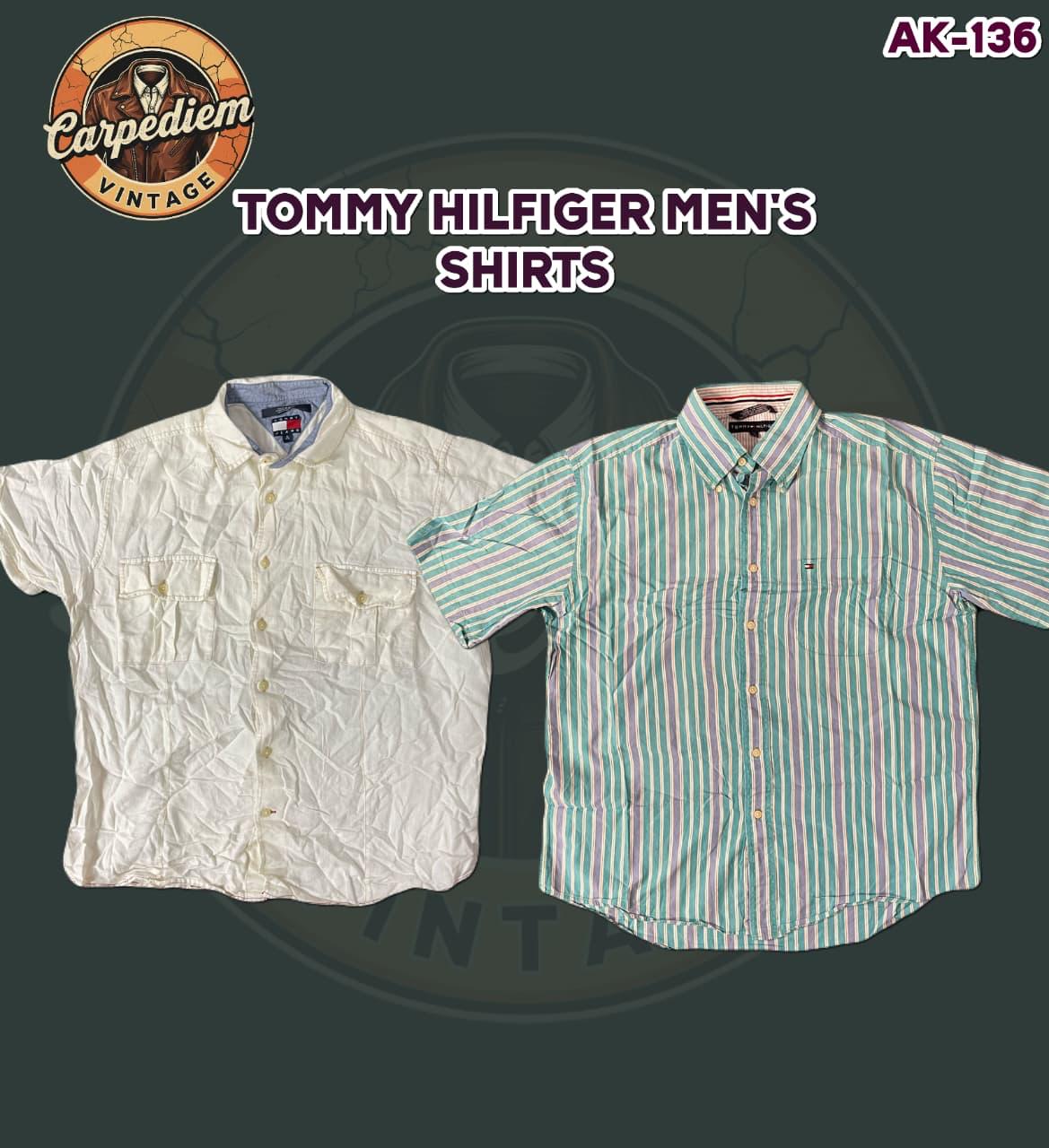 Camicia da uomo Tommy Hilfiger Ak-136
