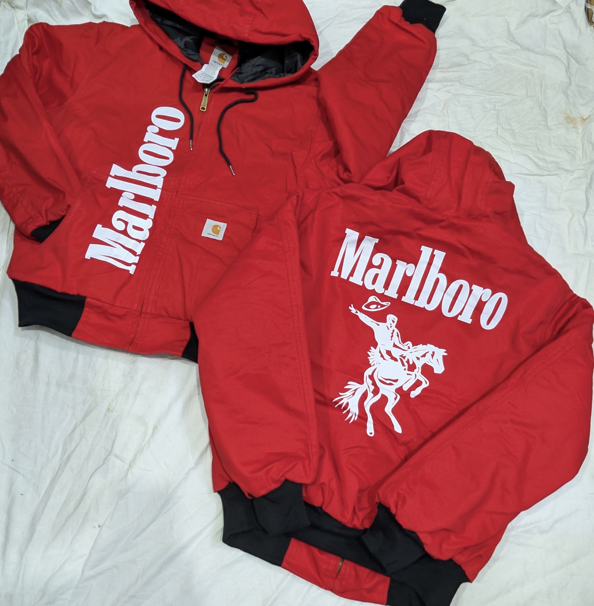Carhartt X Marlboro Rework style jackets