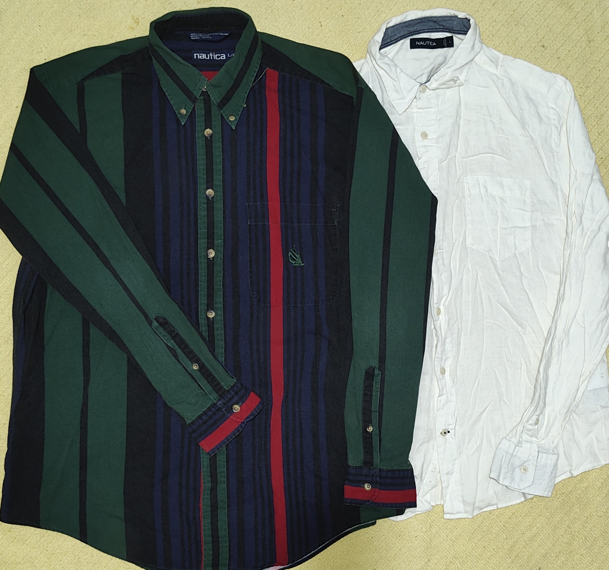 #02 Nuatica camisas de algodón