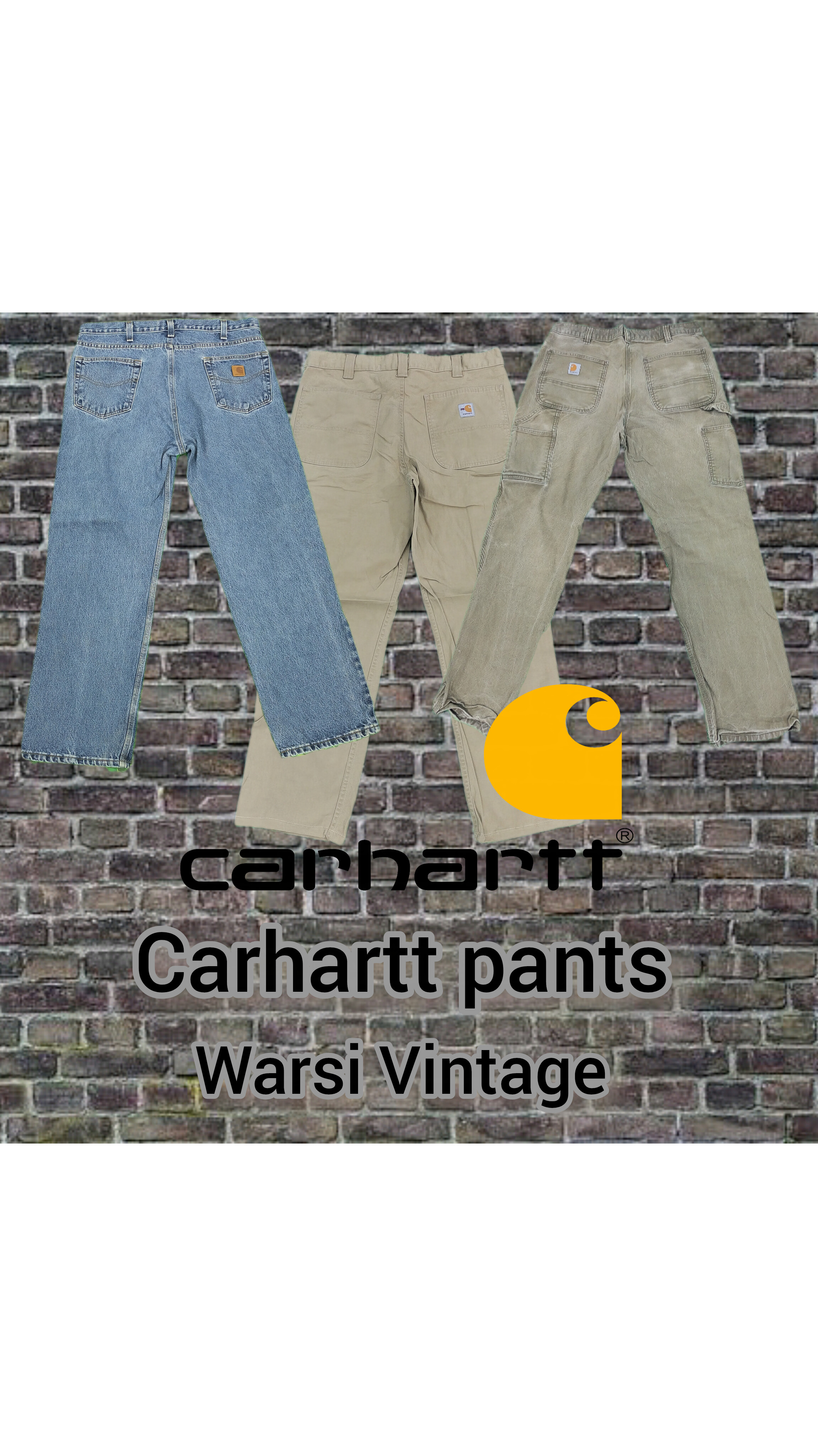 Calças Carhartt | Mistura Autêntica de Roupas de Trabalho e Streetwear