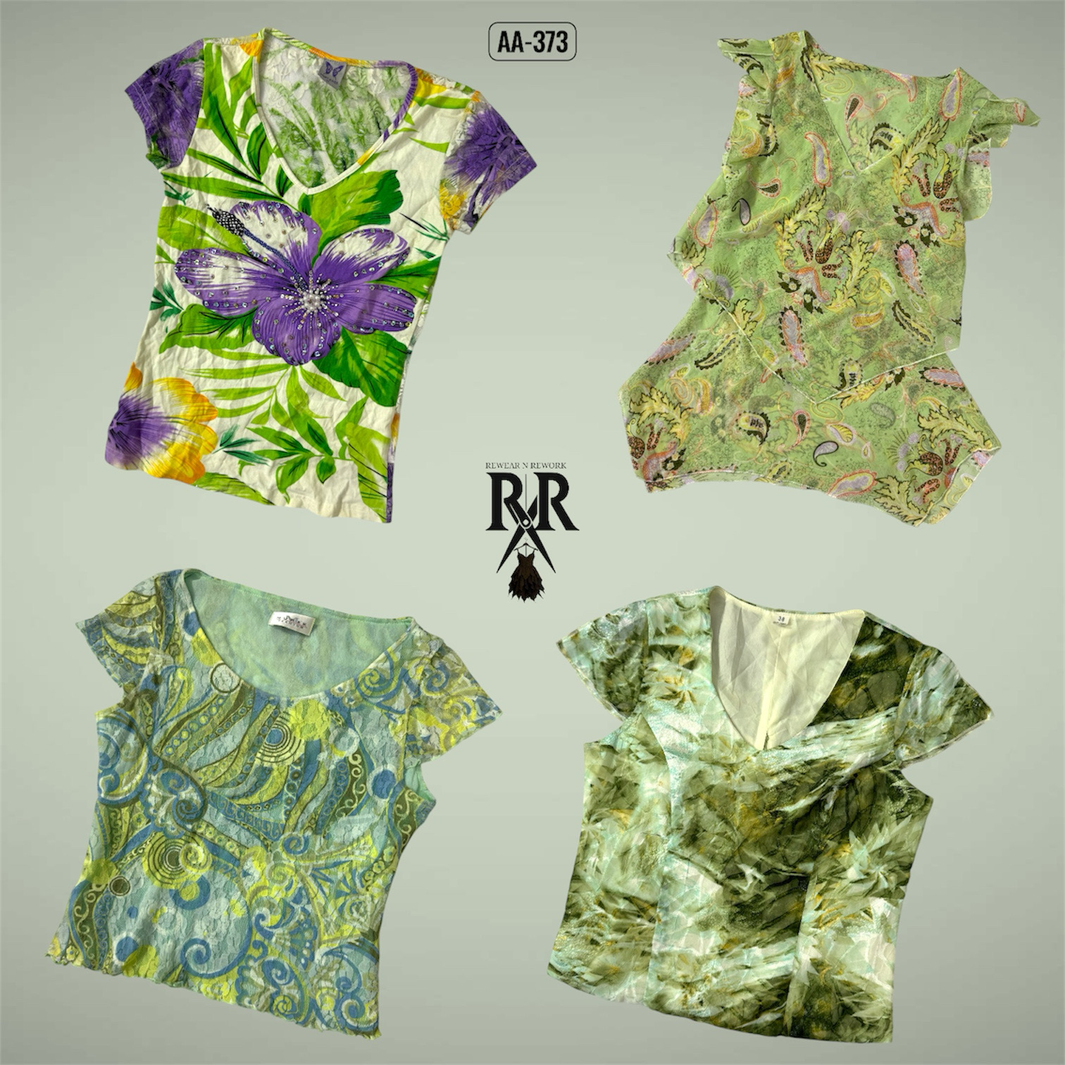 Y2K The Nature Vibe Sleeveless Tops (AA-373)