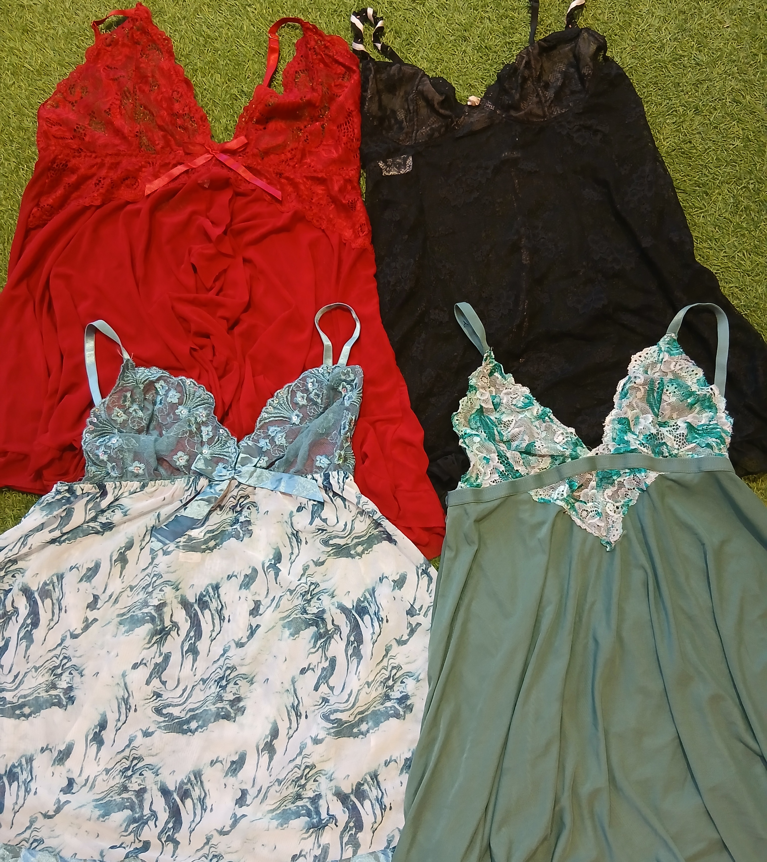 Y2k net cami top 13Pcs (2679)