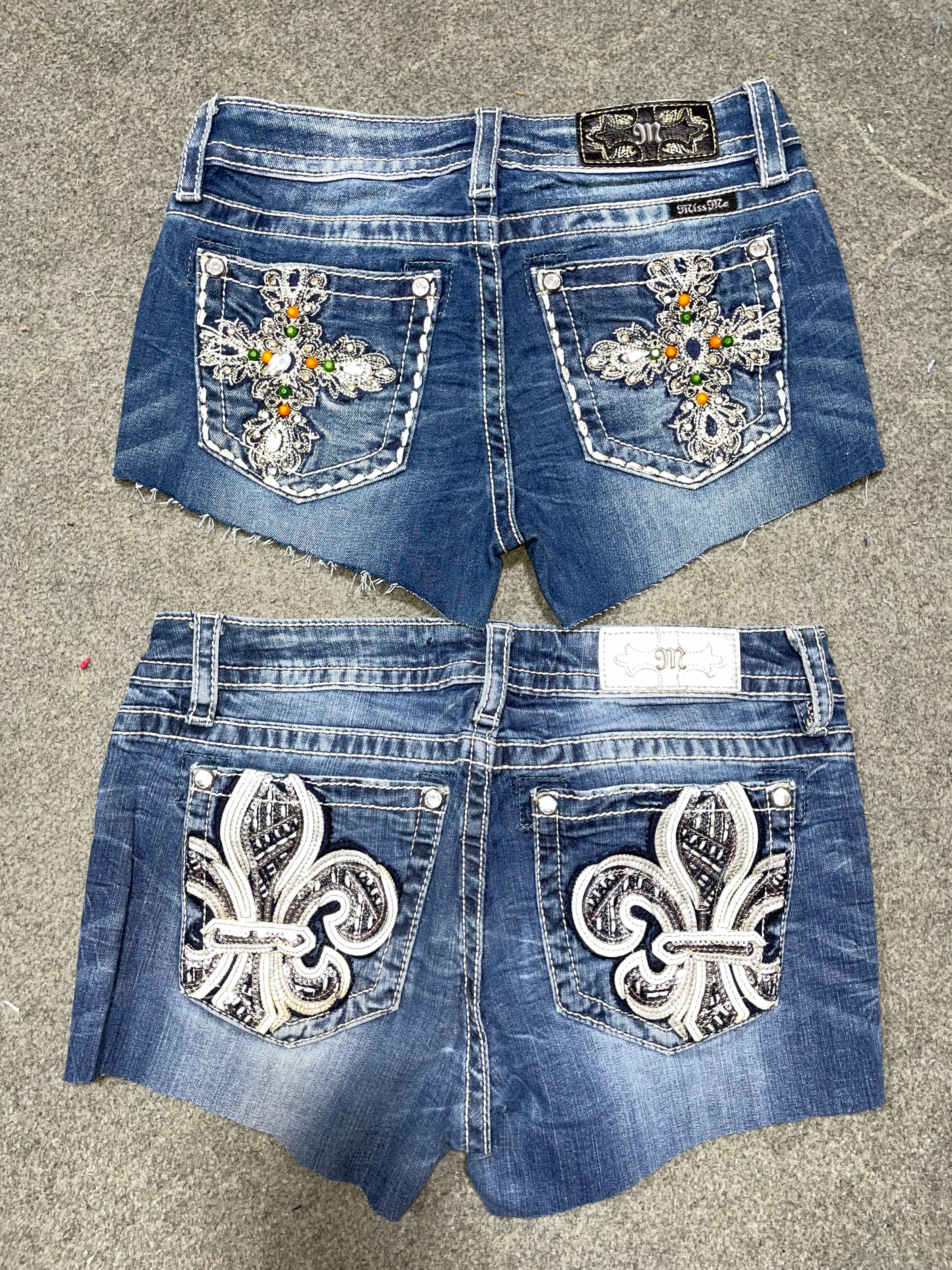 Miss Me True Religion Shorts