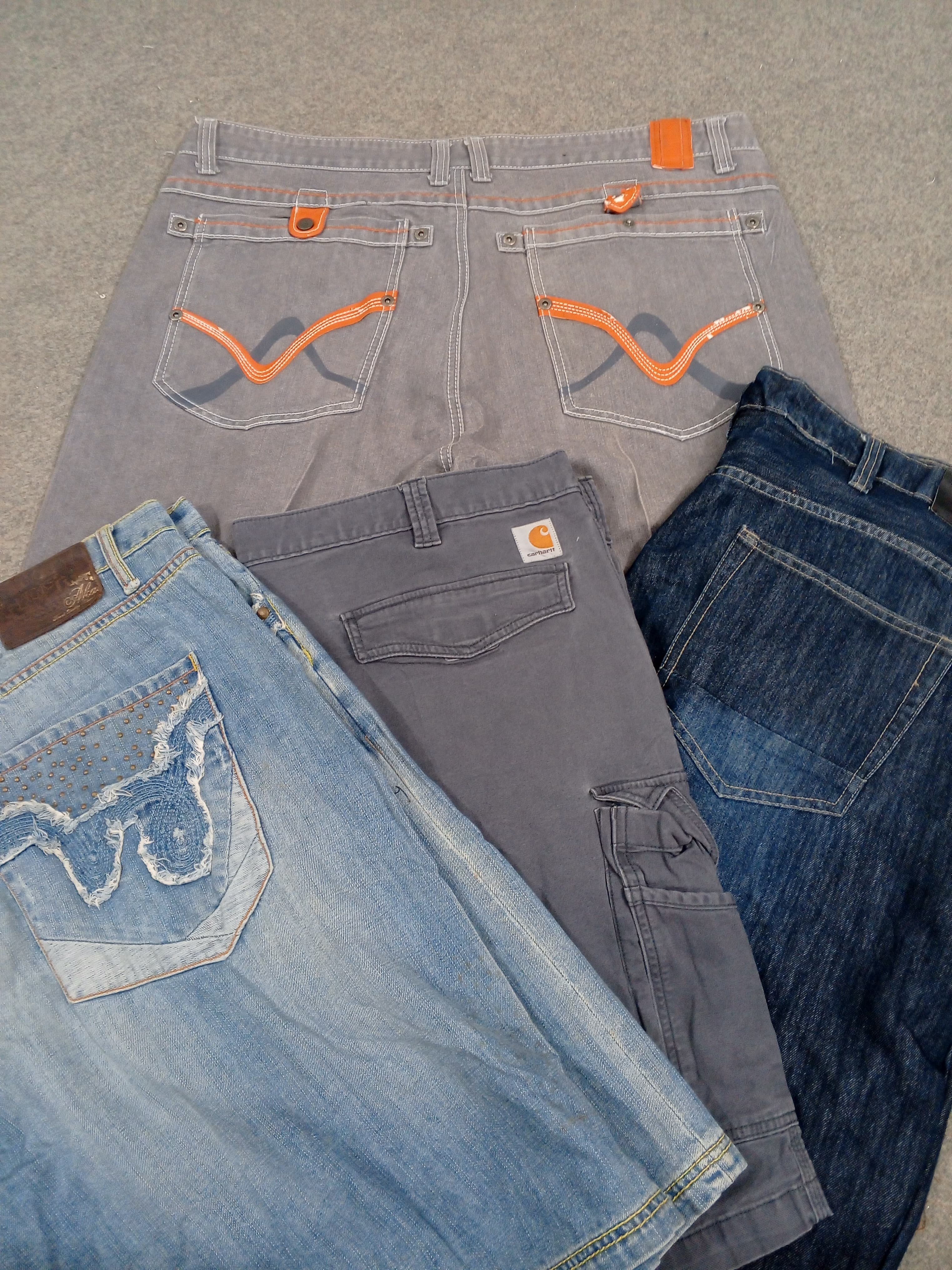 #171 Men Oversized Baggy Shorts