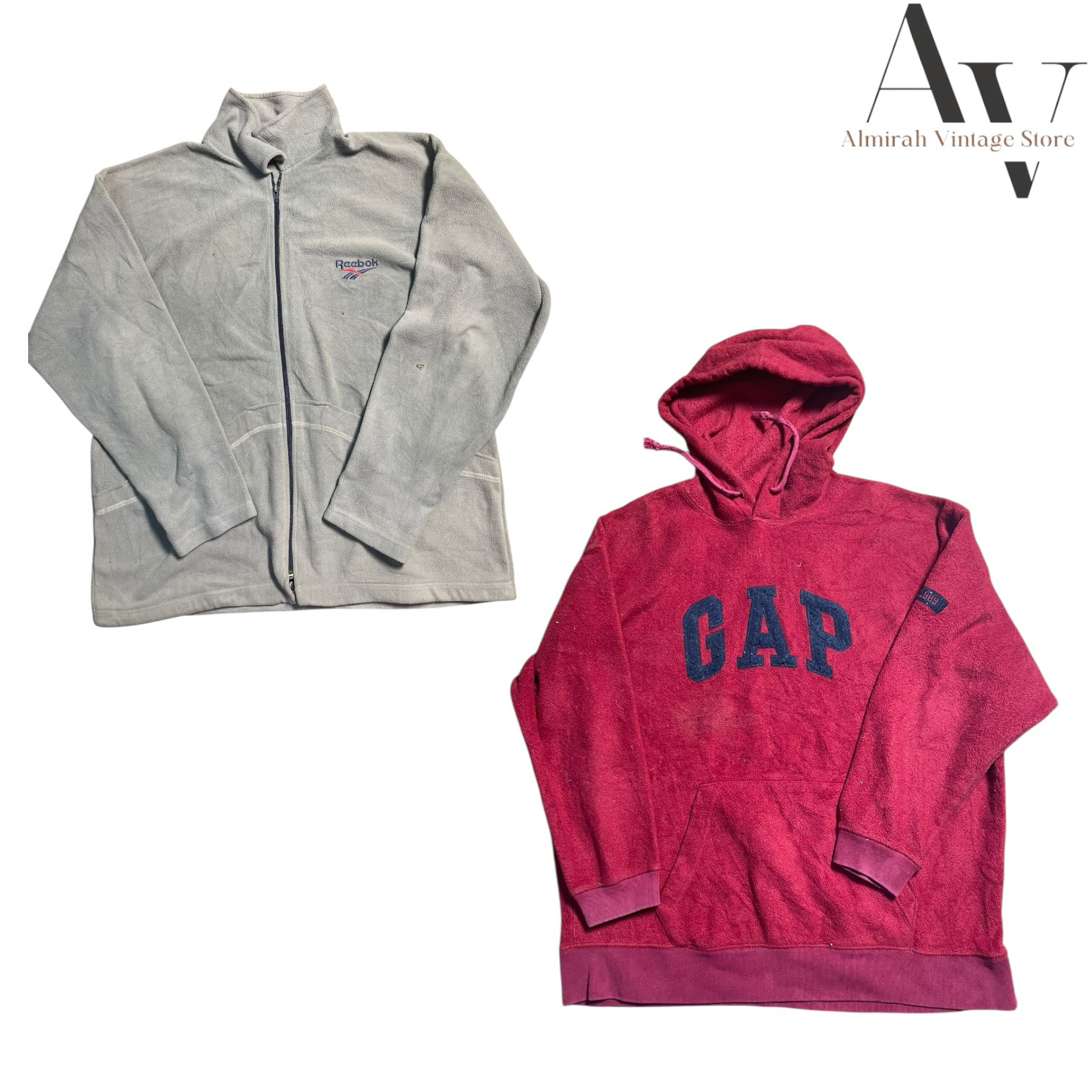 Liquidation stock mixed brand fleeces hoodies and sweatshirts