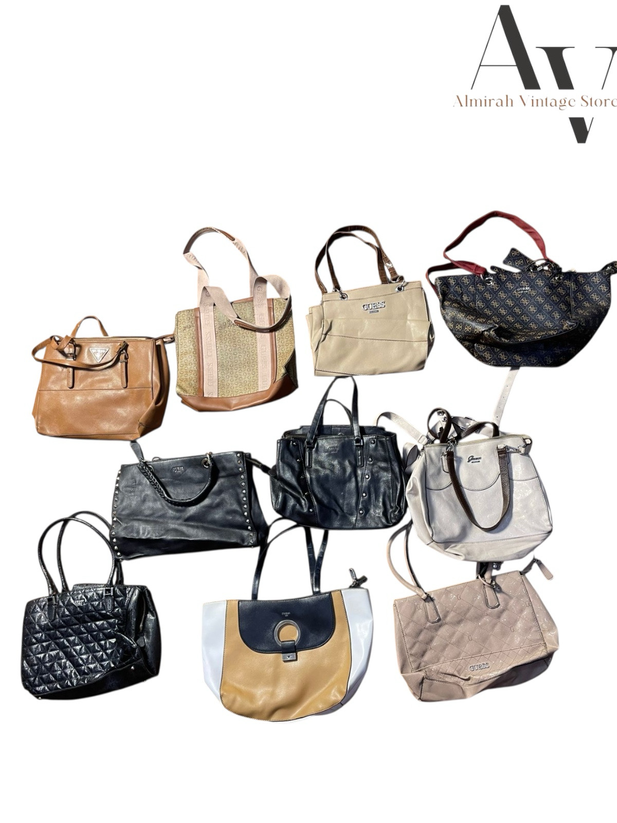 Liquadation stock Guess bags