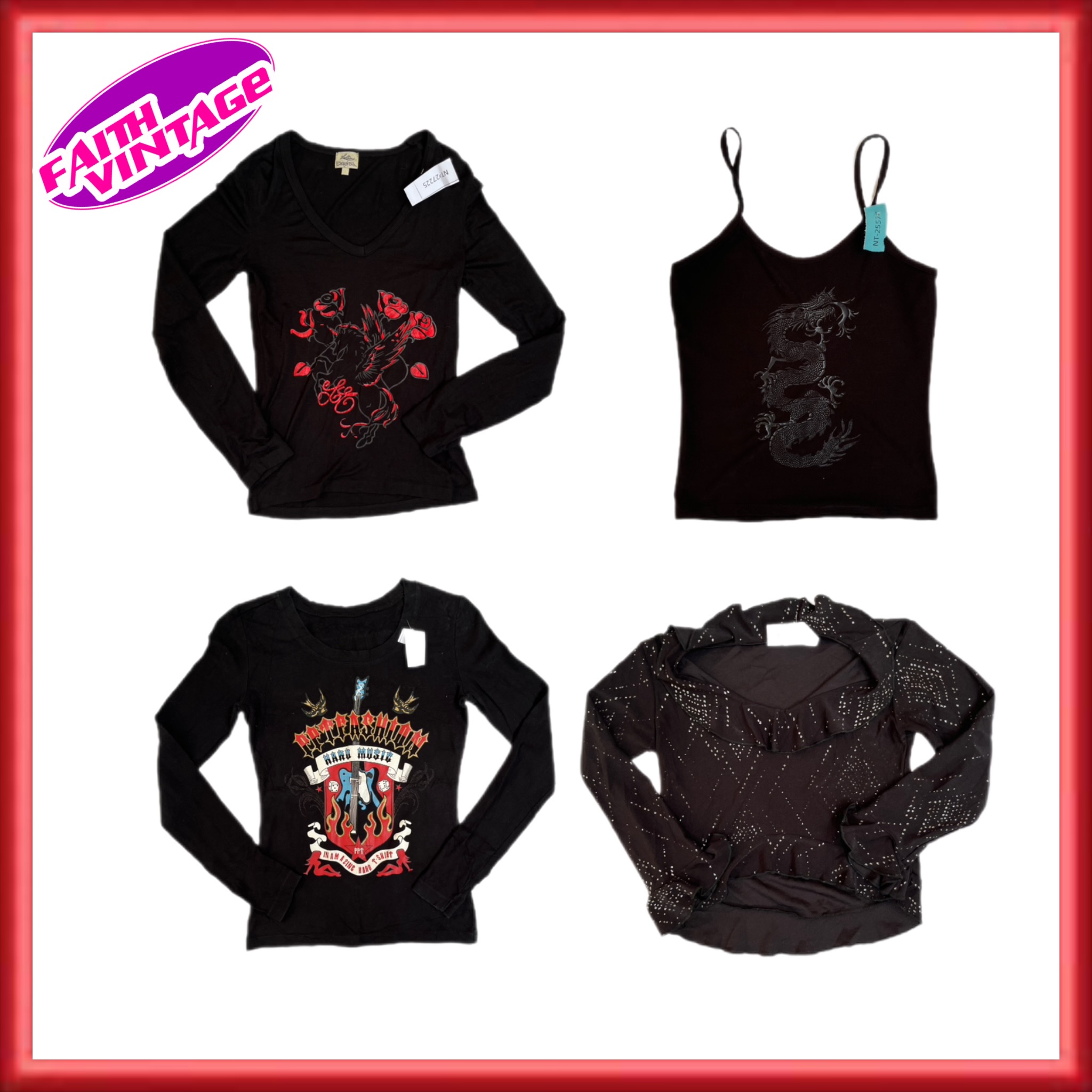 All Seasons In Black Tops Mix (FV-009)