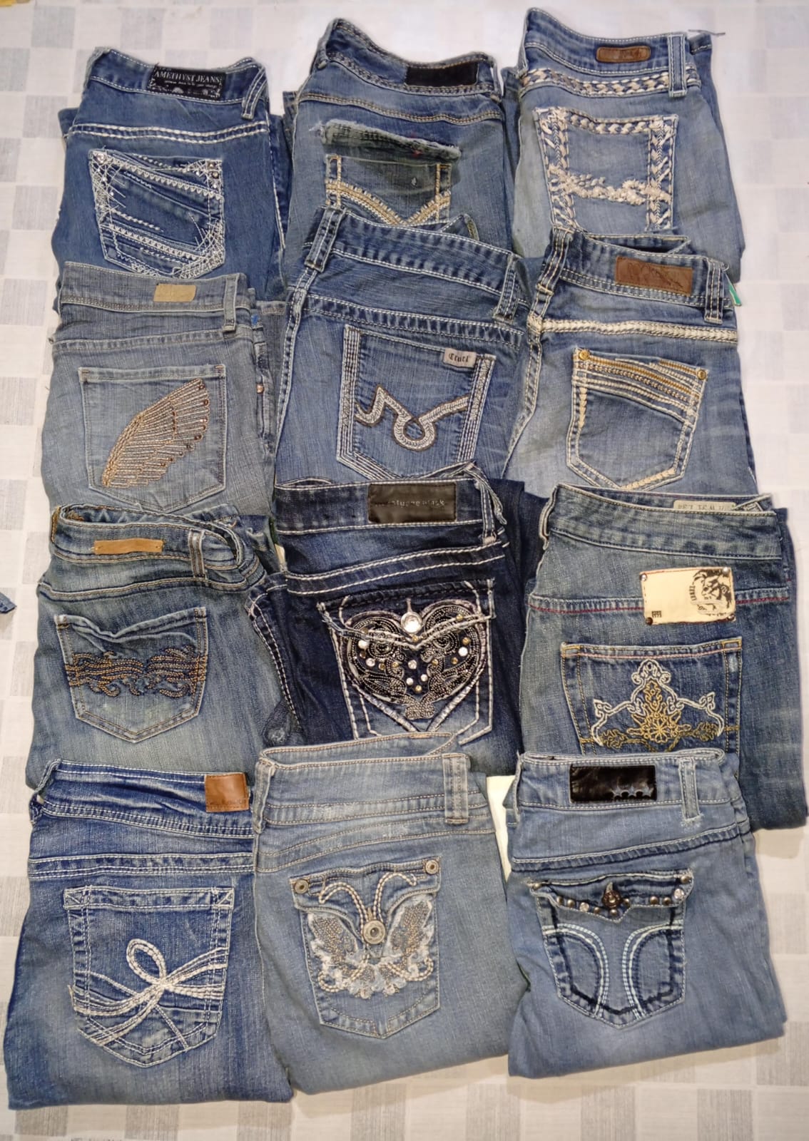 WALLFLOWER E ALTRI JEANS A ZAMPARDA BOOTCUT (MR875)