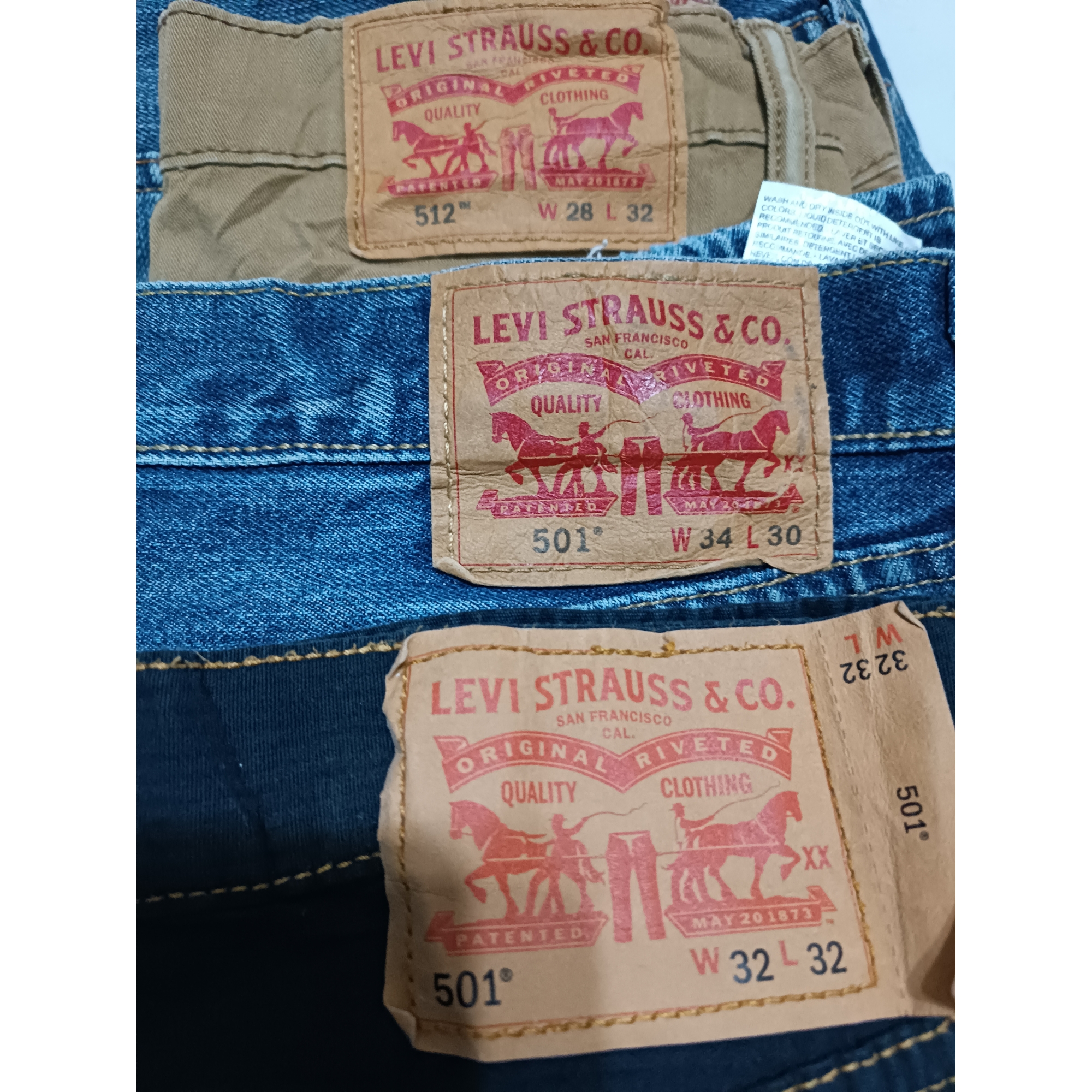 Levis mix code jean