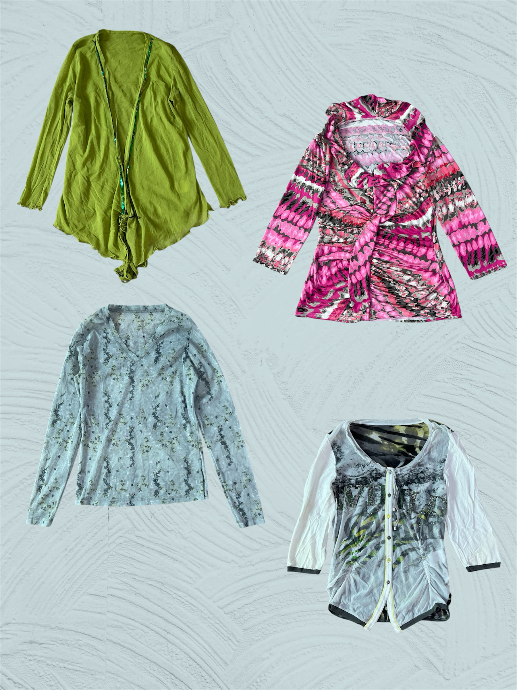 Y2K full sleeve Tops (TS:1269)