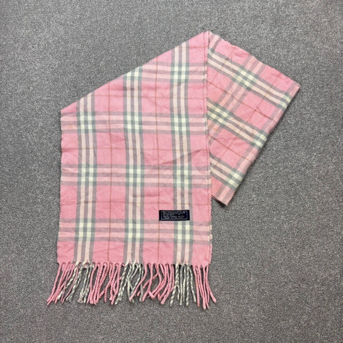 Light Pink Burberry scarves