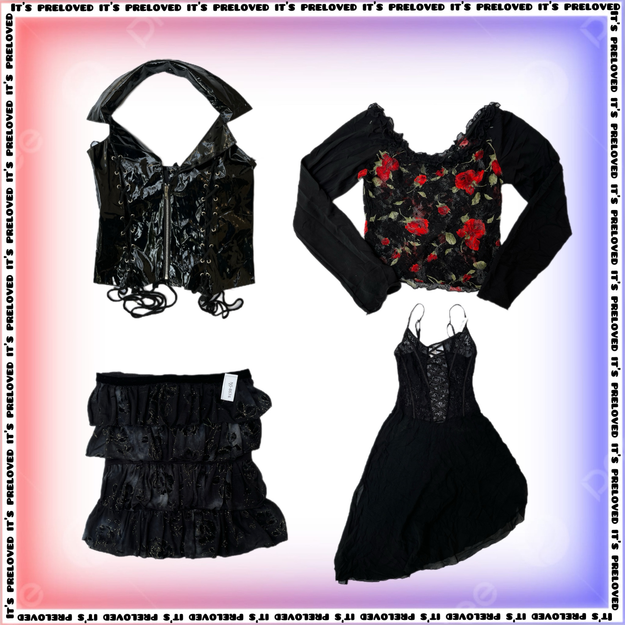 Grunge Bar Edit - tops, skirts and dresses (SS-1524)