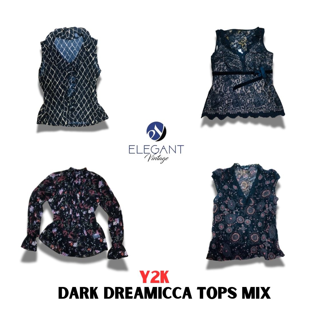 Y2K Dark Dreamicca Tops Mix - EV01151
