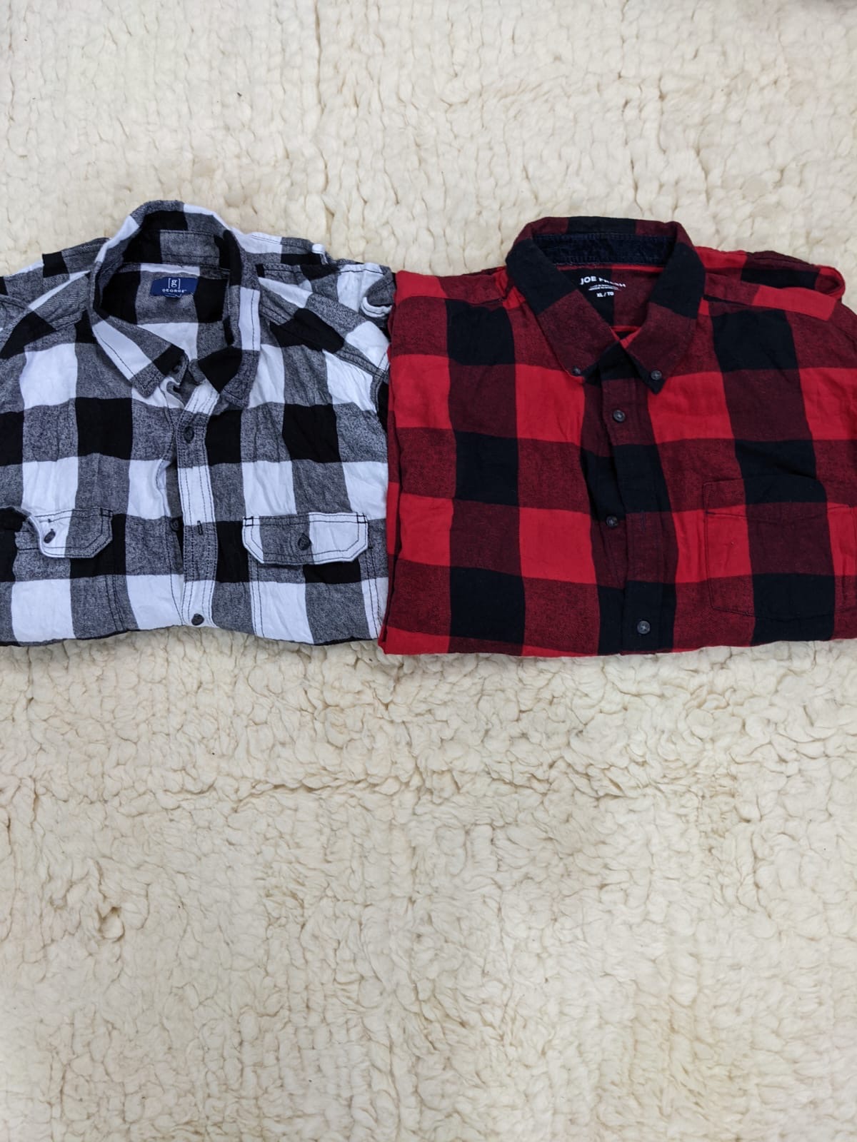 Chemises en flanelle – Motif à carreaux classique et quadrillé