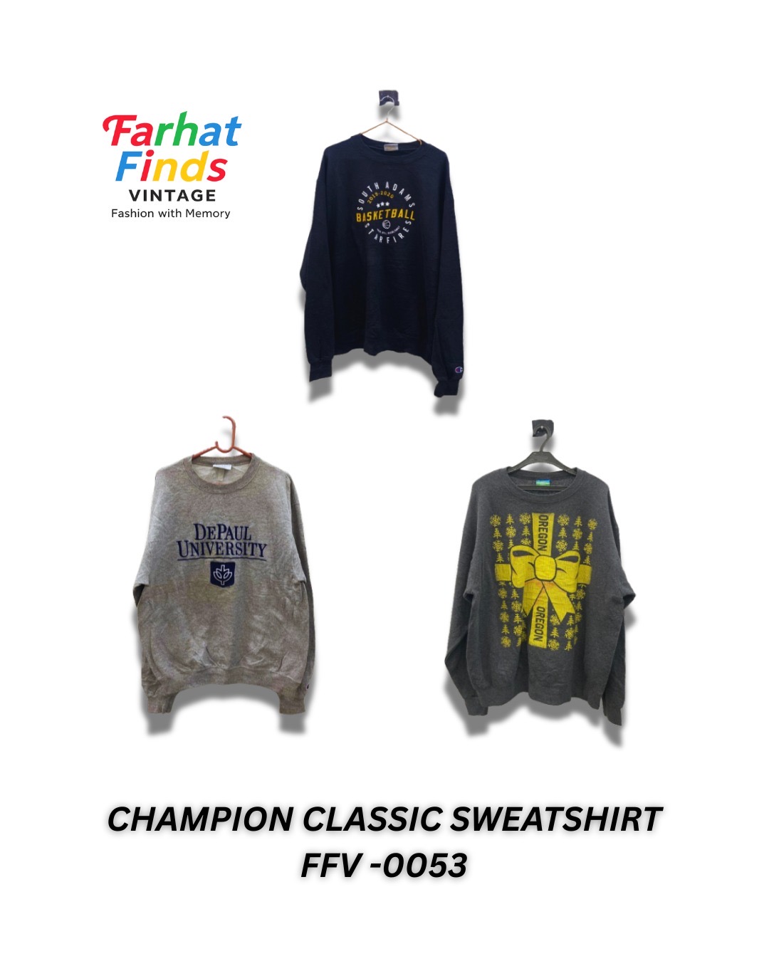 FFV 0053 - Champion Classics Sweatshirts Bundle