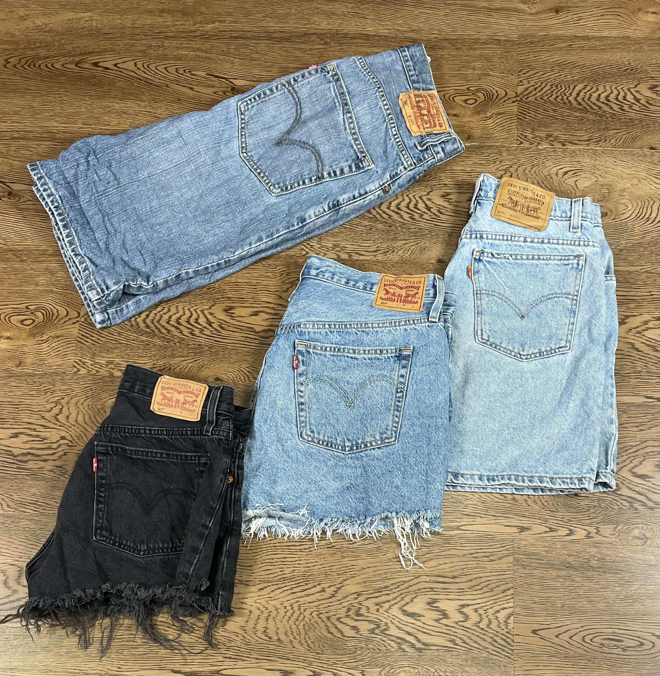 Levis denim shorts (11)