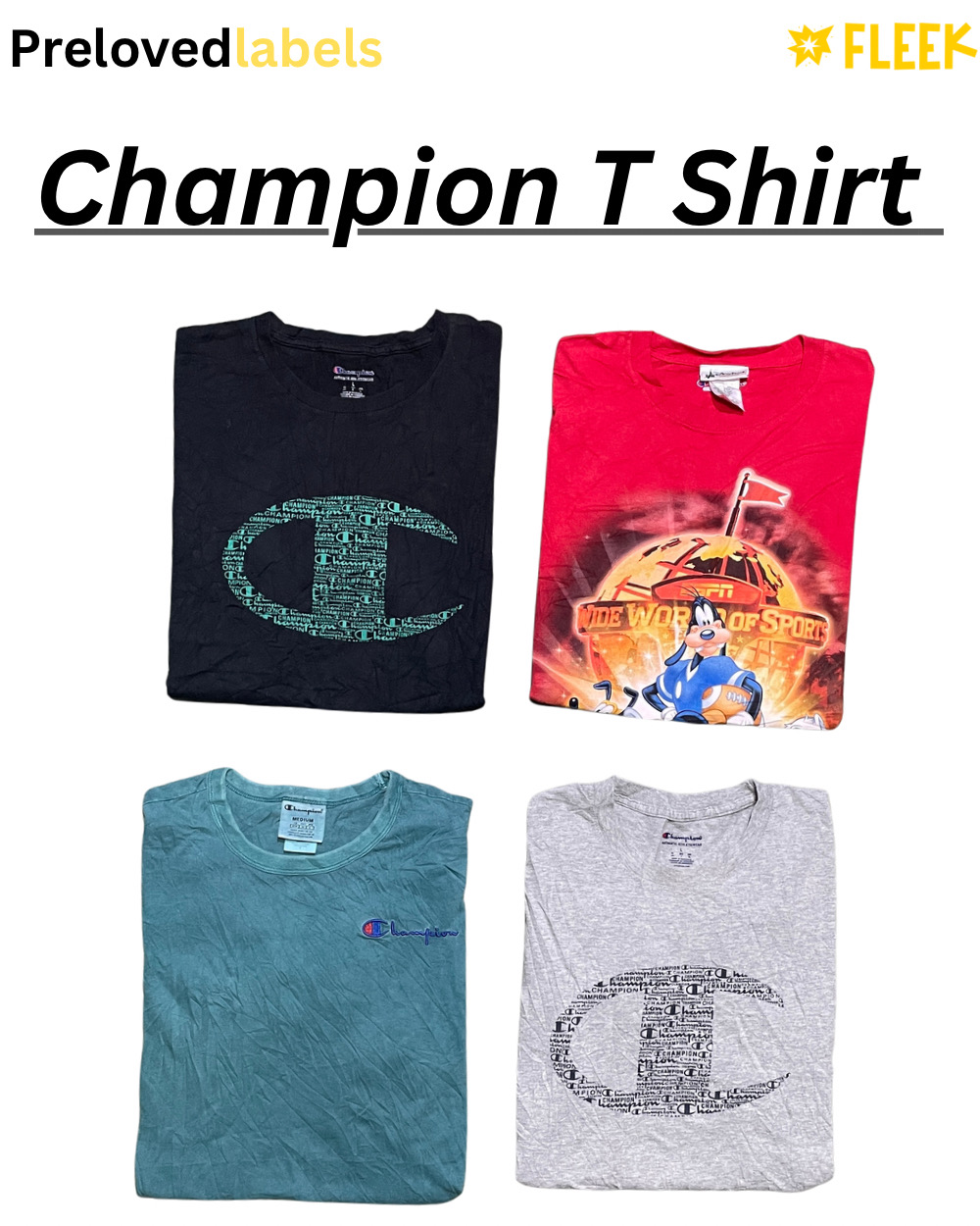 Champion T-Shirts Bundle (Wcv: 1069)