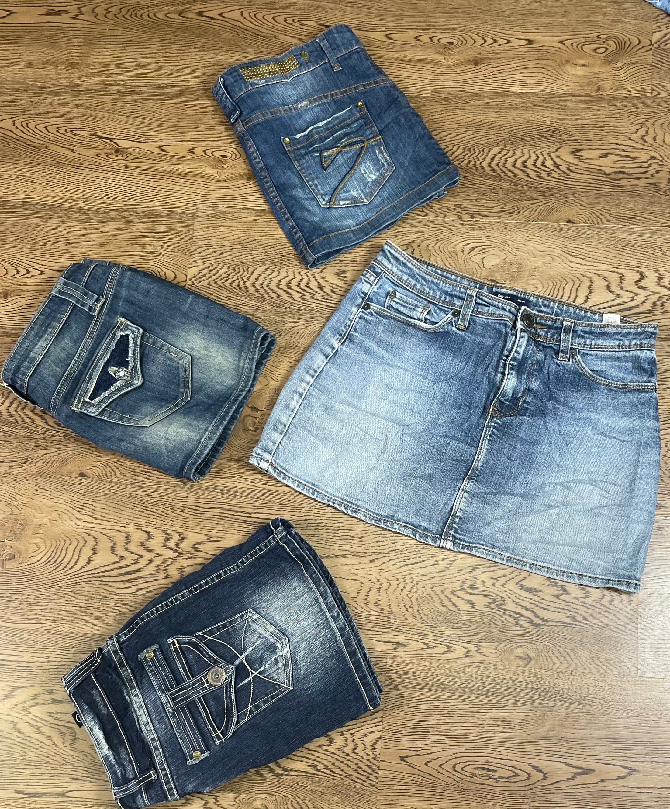 Y2K Denim Mini Skirts (11)