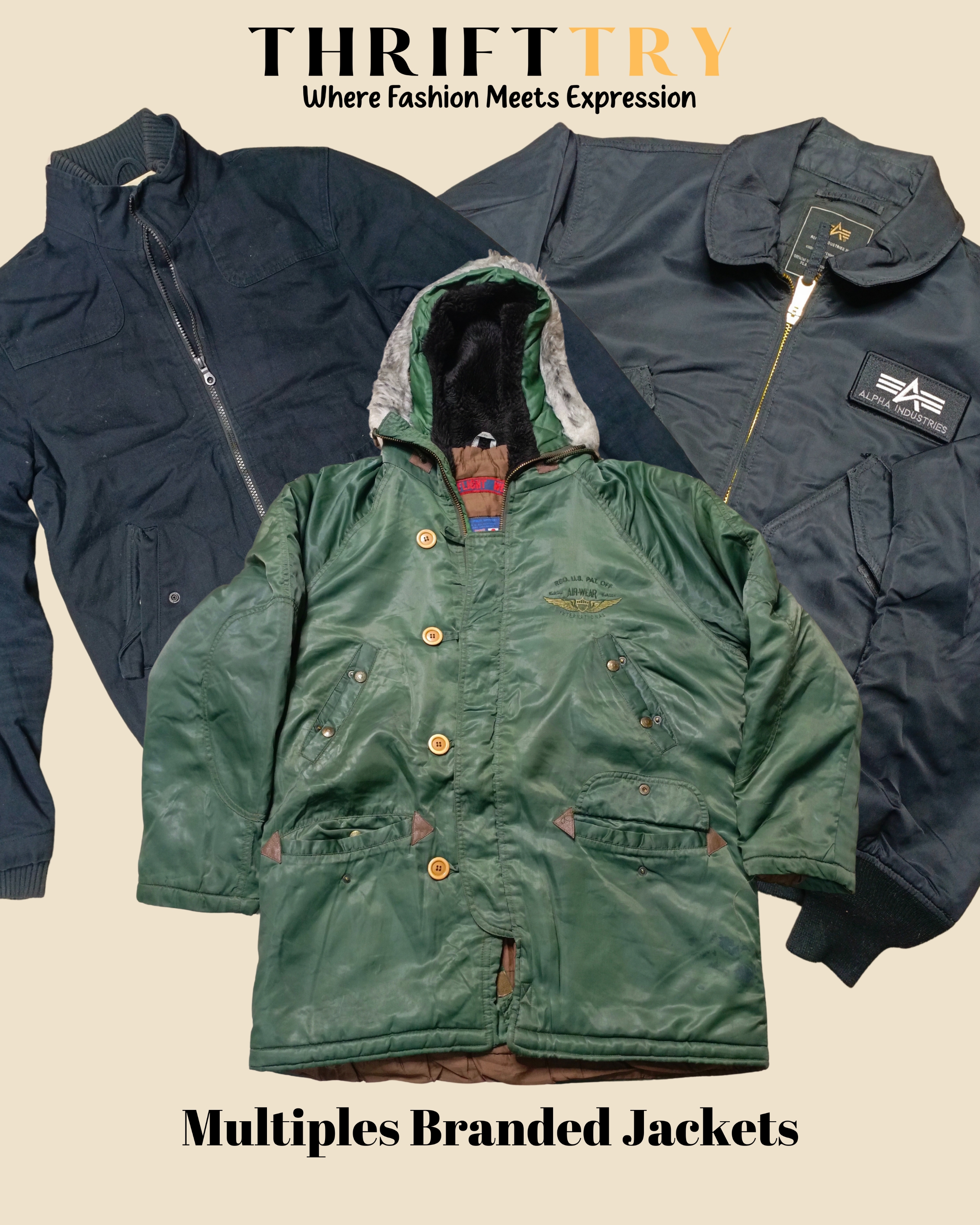 Mixed Branded Jackets