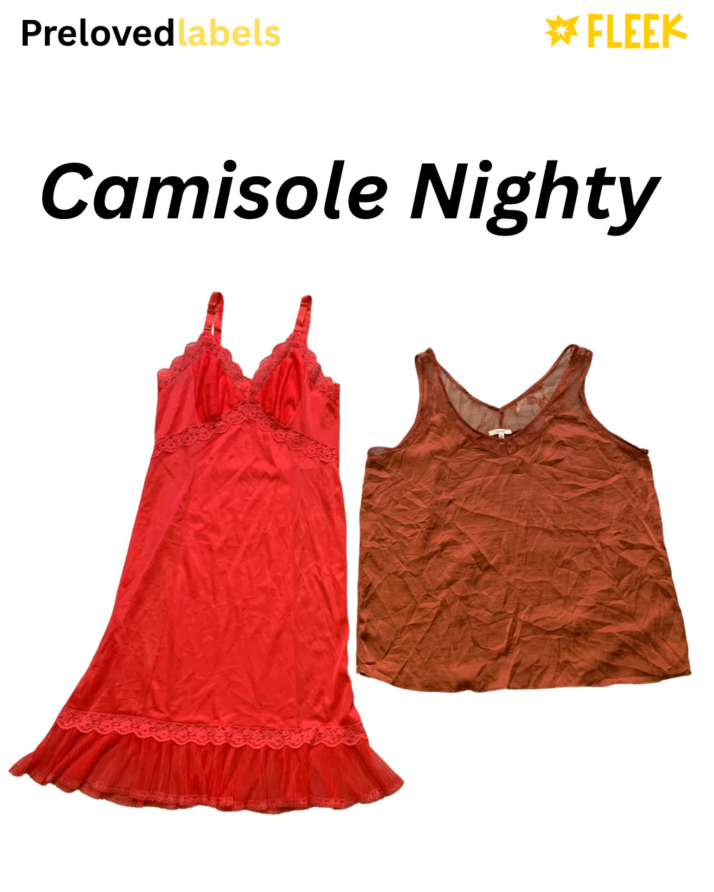 Camisole Nighty Dress Bundle – ( Wcv  : 1050 )