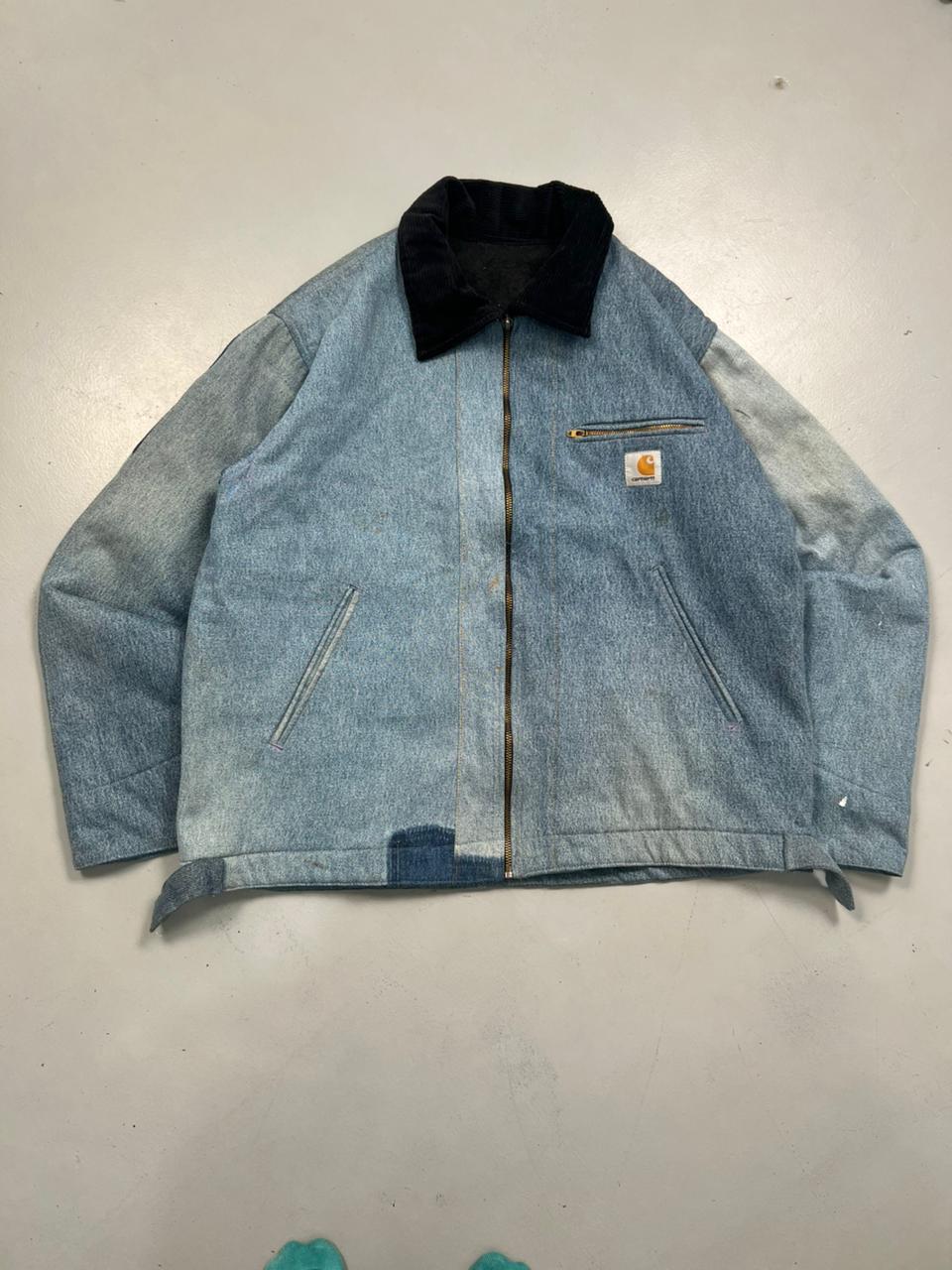 Upcycled Carhartt Denimjacke