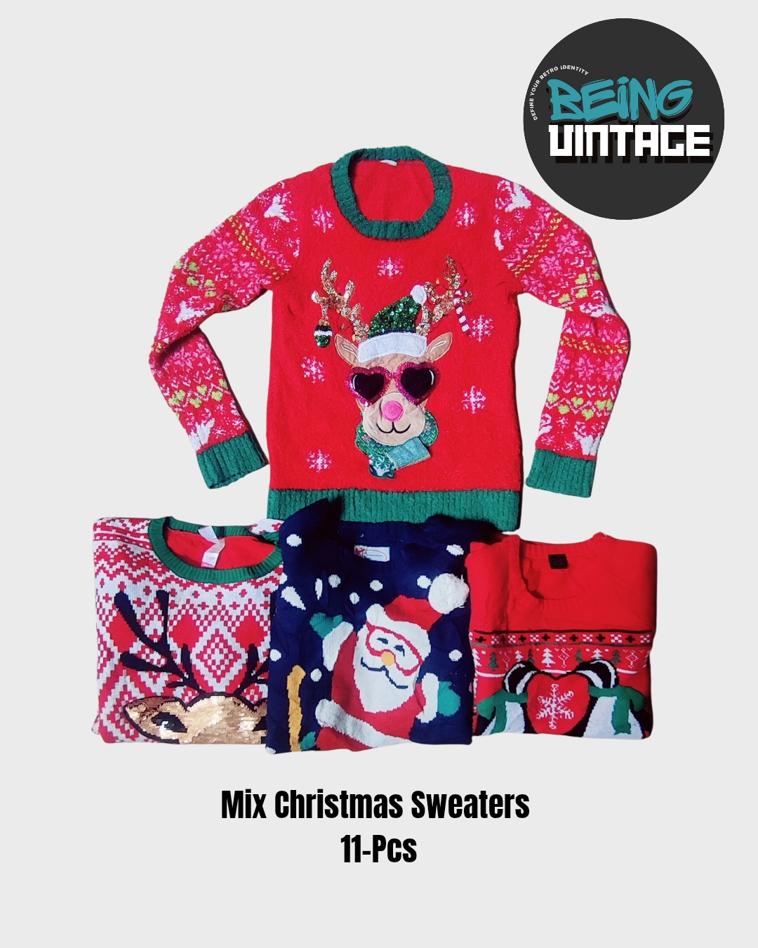 Mix Christmas Sweaters