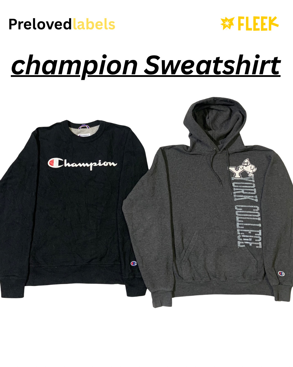 Champion Sweatshirt-Bundle - ( Wcv : 1055 )