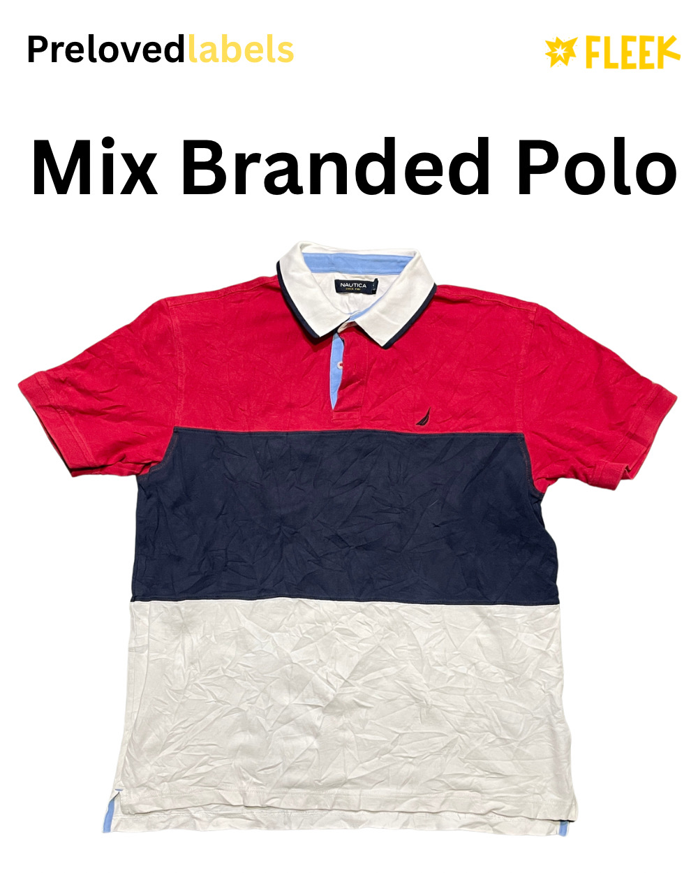 Mix Branded Polo T-Shirt (1080)