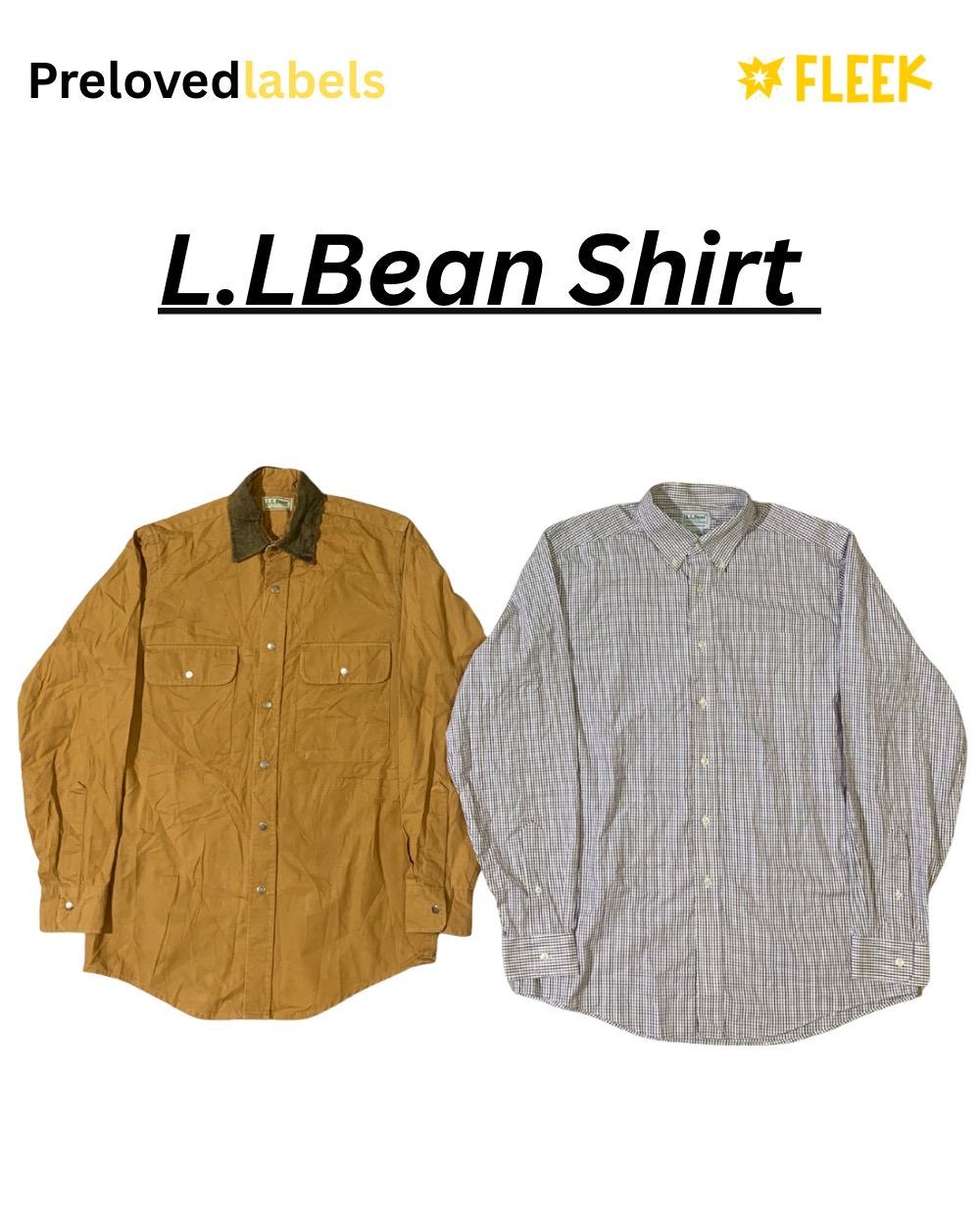 L.LBean Branded Shirt Bundle – ( Wcv : 1058 )