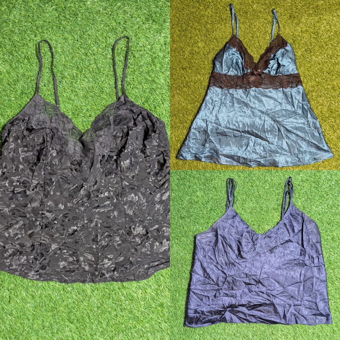 MAV#12 Y2k blusas de alça