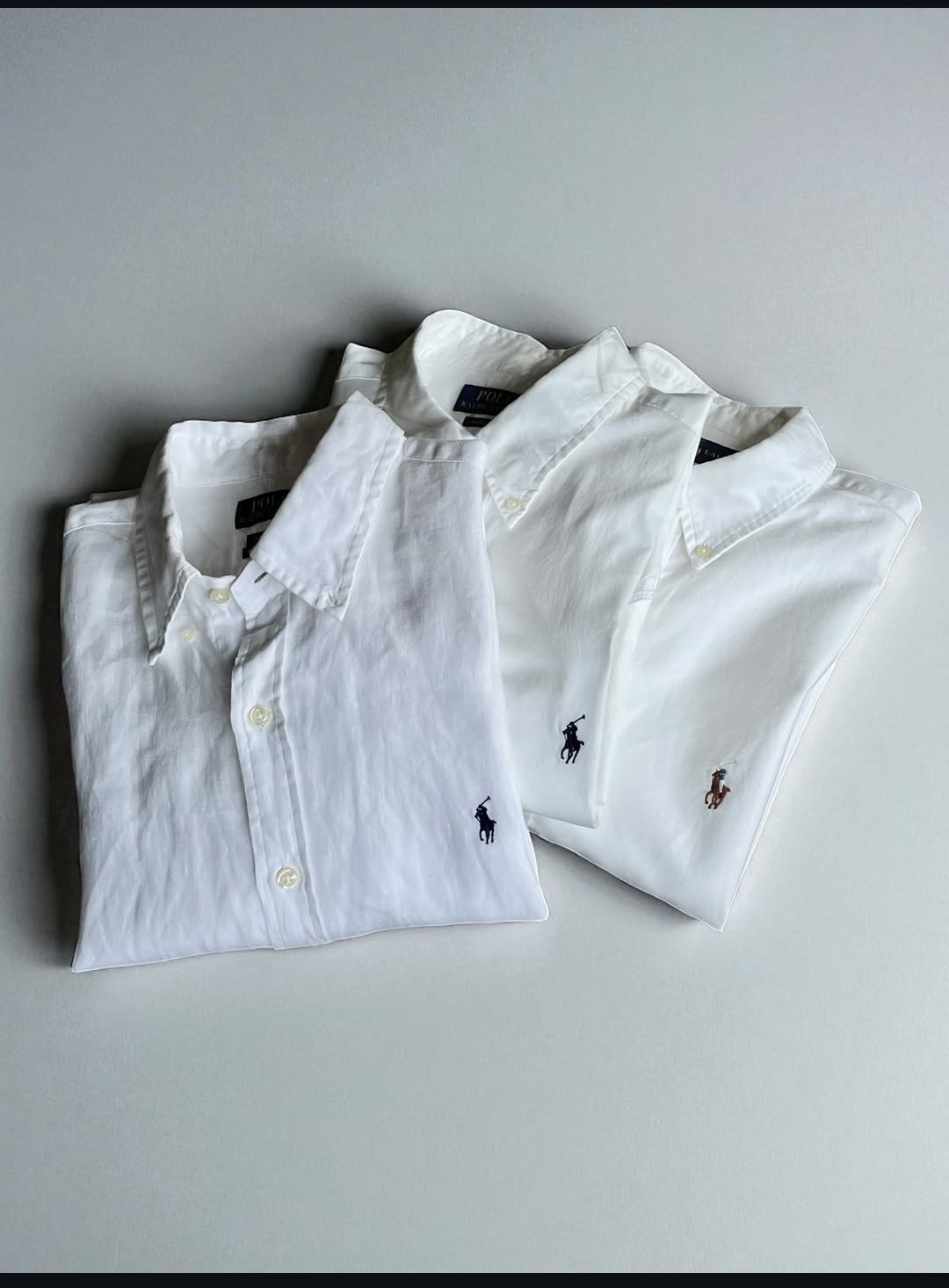 Polo Cotton Button Up Shirts