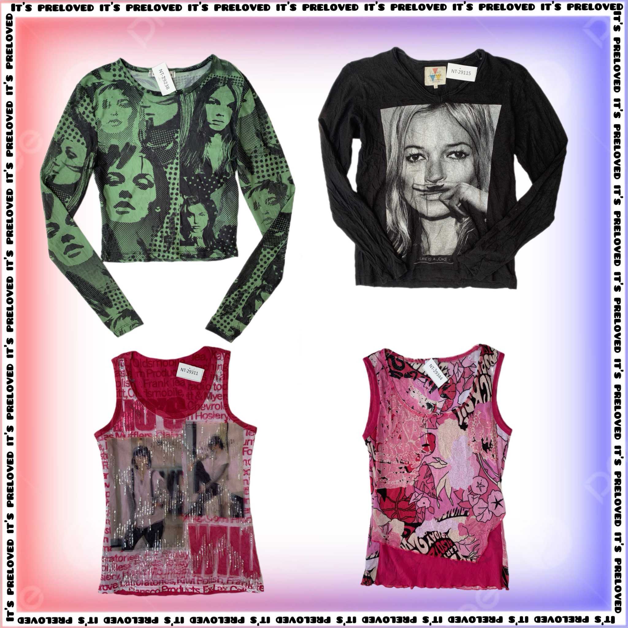 Tops Y2k tous styles audacieux (SS-1536)