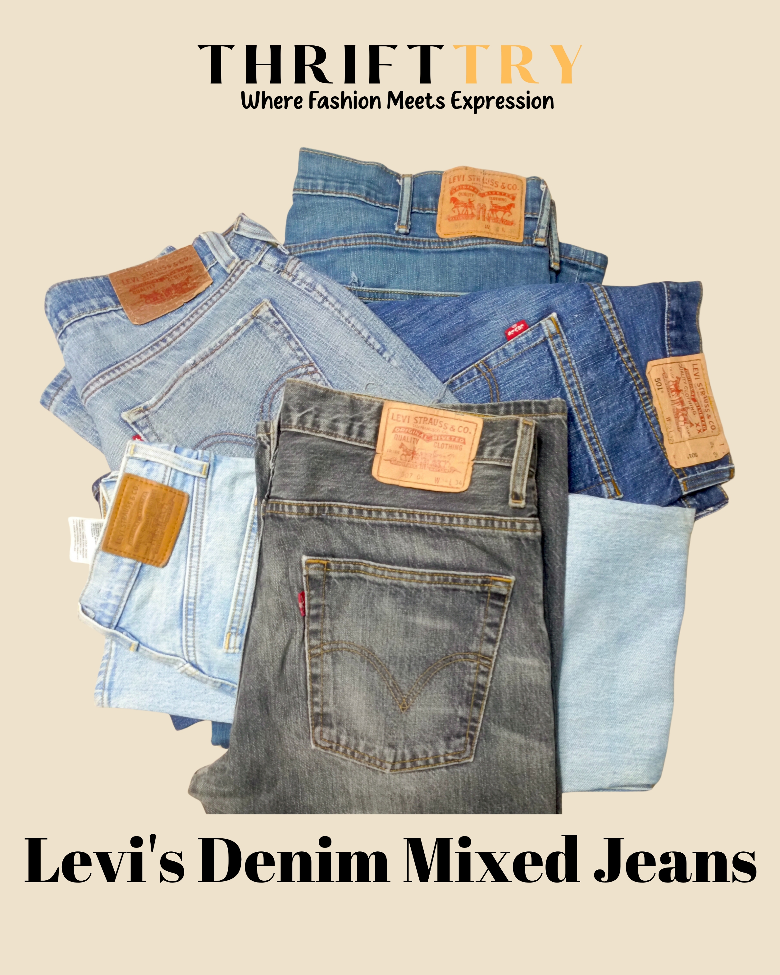 Levi's Mixed Jeans