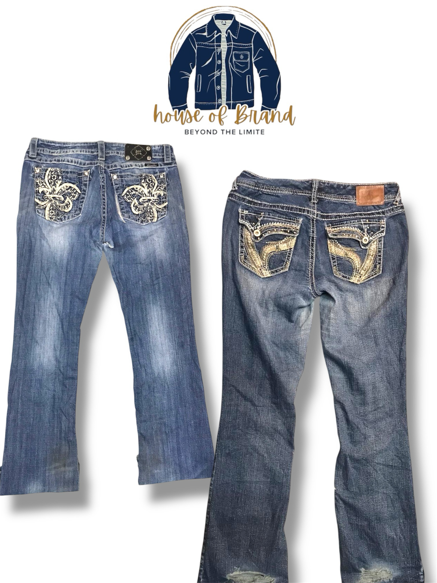 Jeans flare da liquidazione