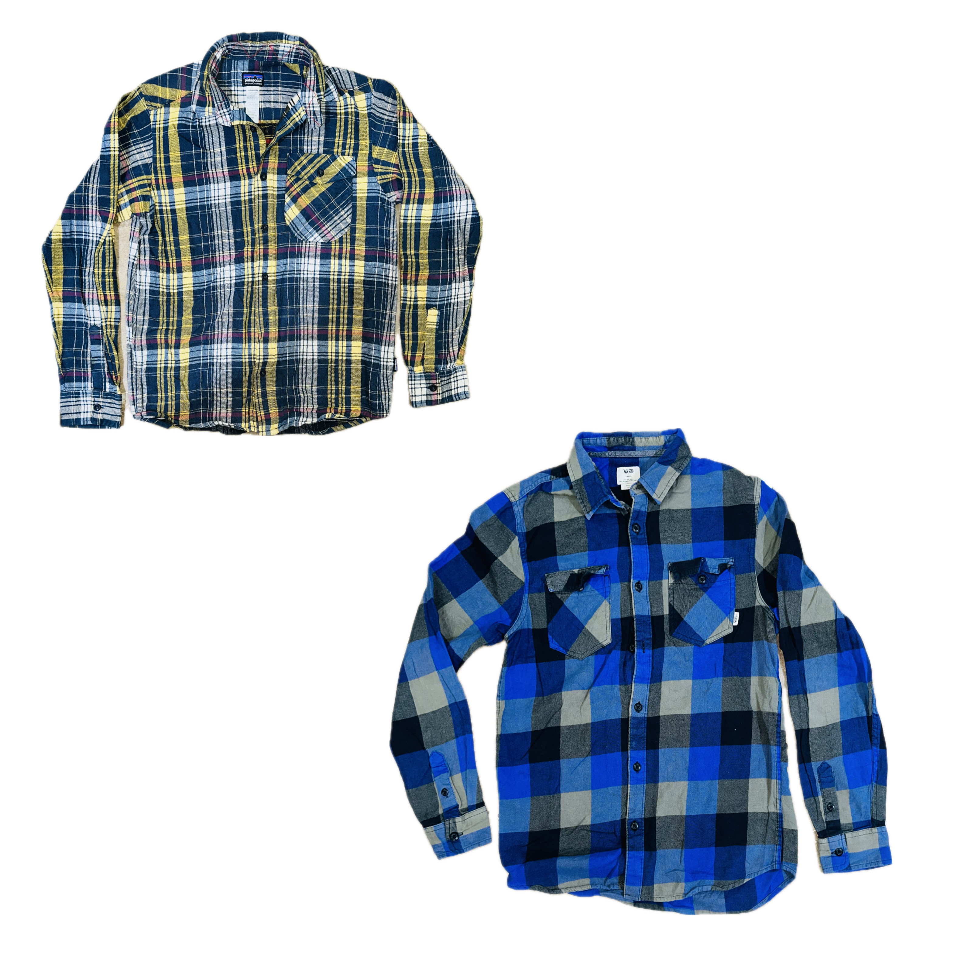 Branded flannel shirts