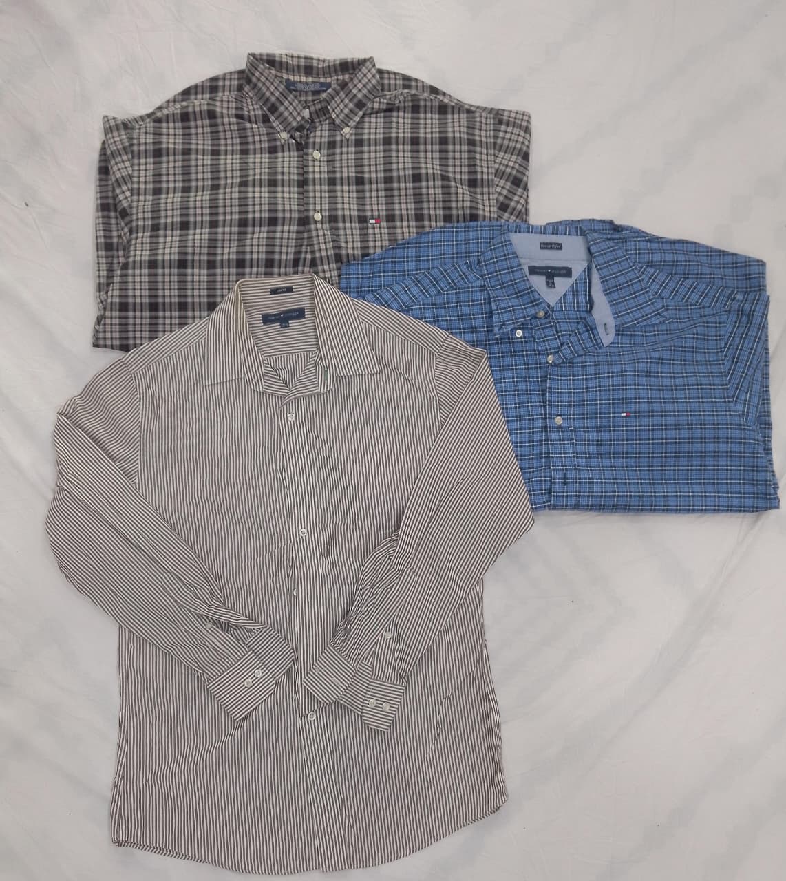 Lot de chemises vintage pour hommes Tommy ZV0512